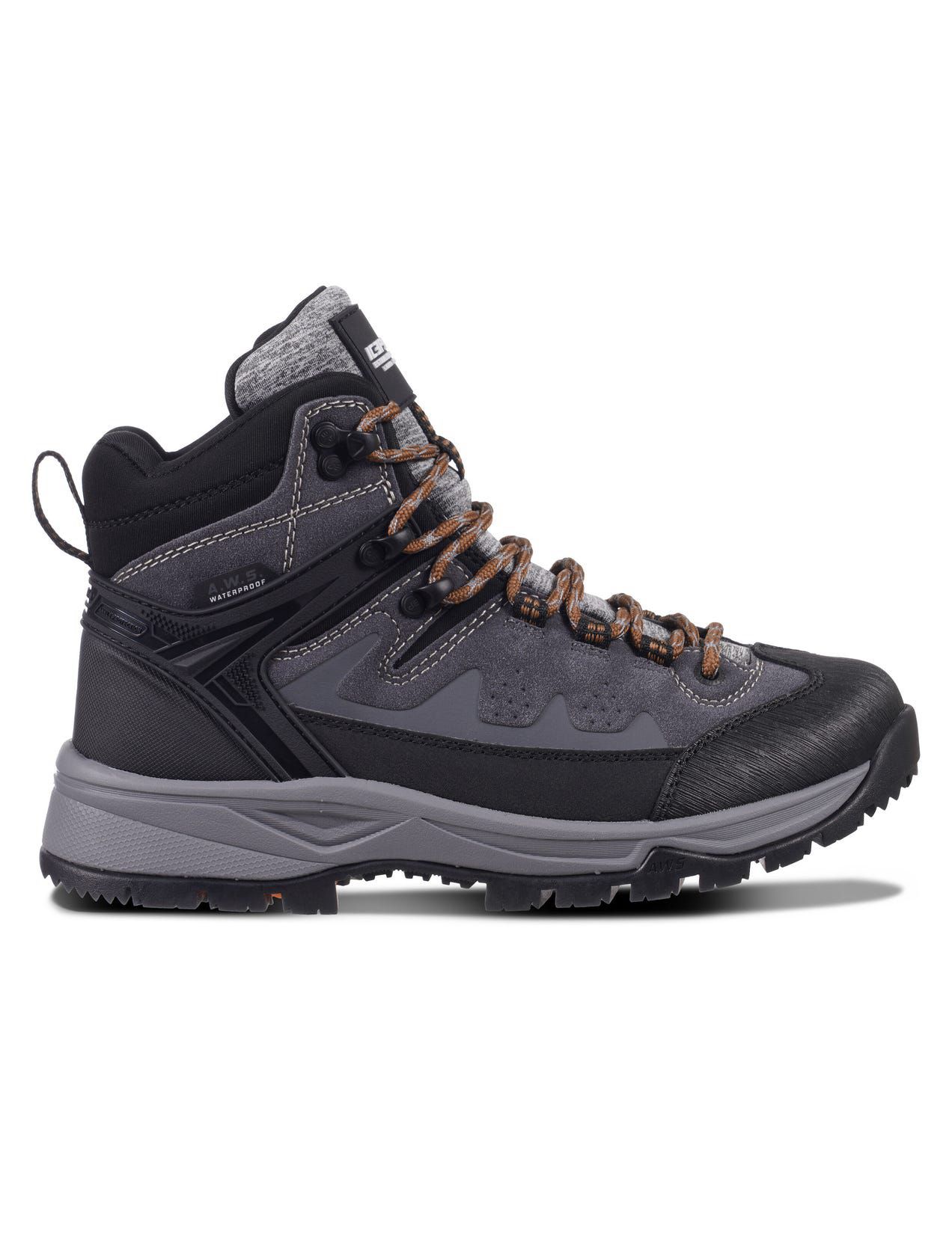 Dark Grey Women Icepeak Wynnes Mid-cut Hiking Boots | USA-JOU512394