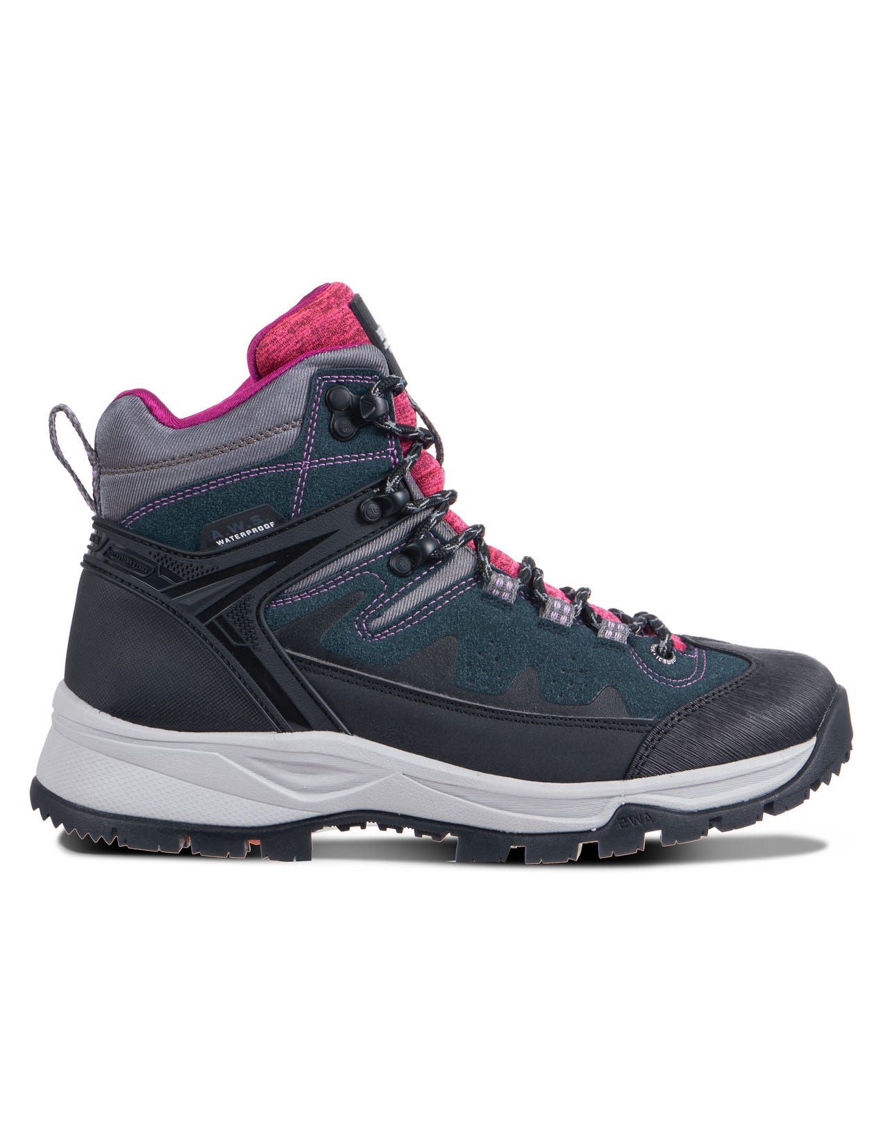 Dark Grey Women Icepeak Wynnes Mid-cut Hiking Boots | USA-WLZ714923