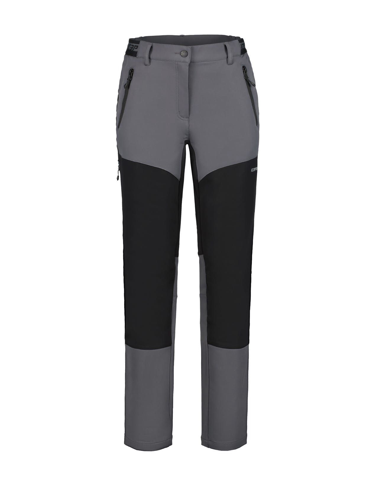 Dark Grey / Black Women Icepeak Bartonville Pants | USA-MWE095142