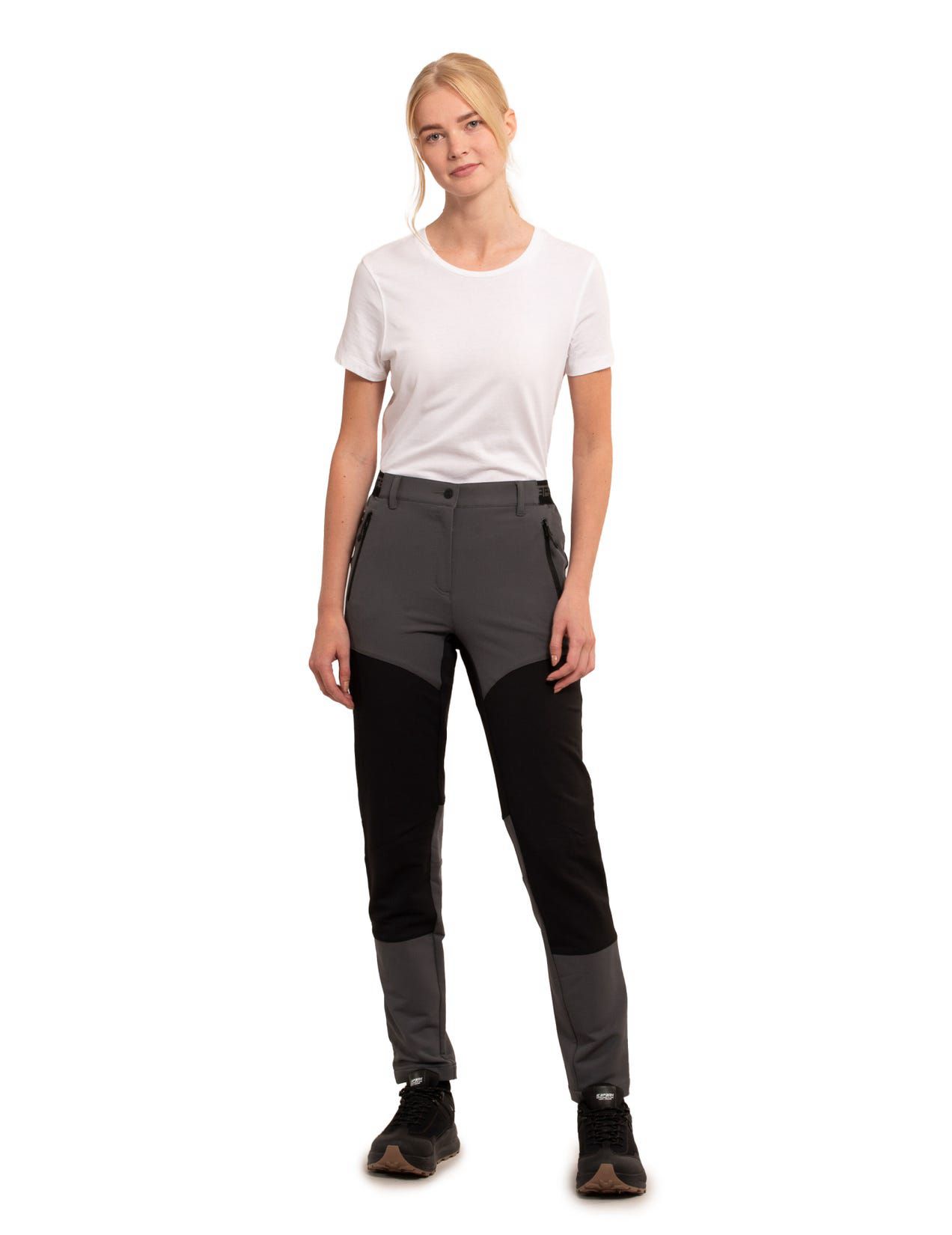 Dark Grey / Black Women Icepeak Bartonville Pants | USA-MWE095142