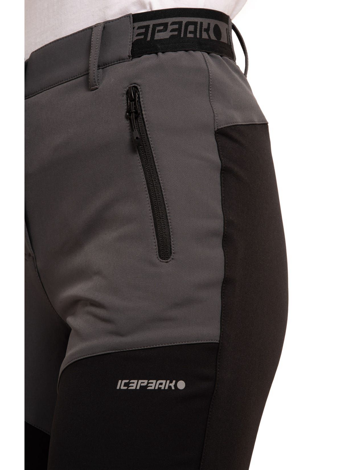 Dark Grey / Black Women Icepeak Bartonville Pants | USA-MWE095142