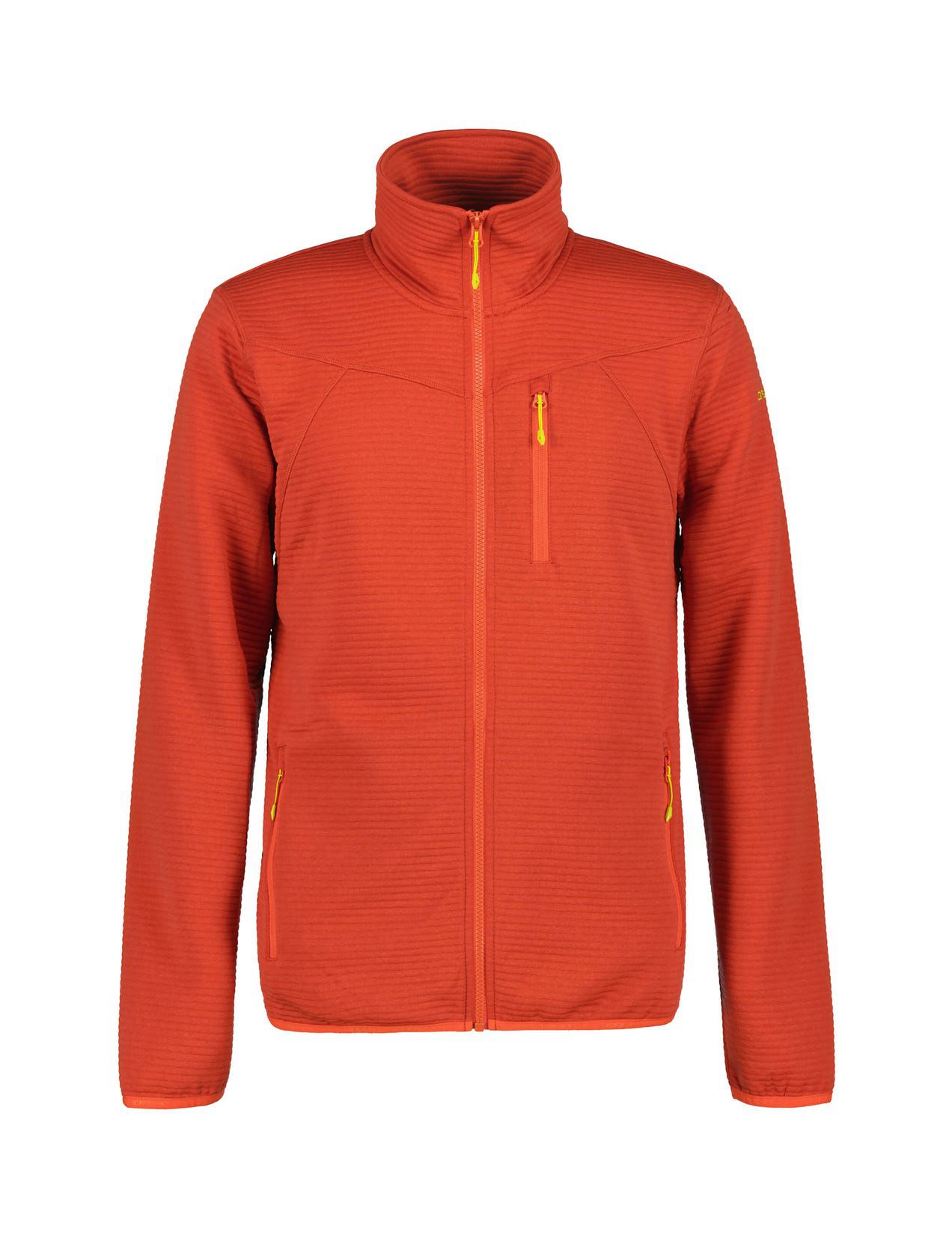 Dark Orange Men Icepeak Berthold Midlayer Jacket | USA-XEB253601