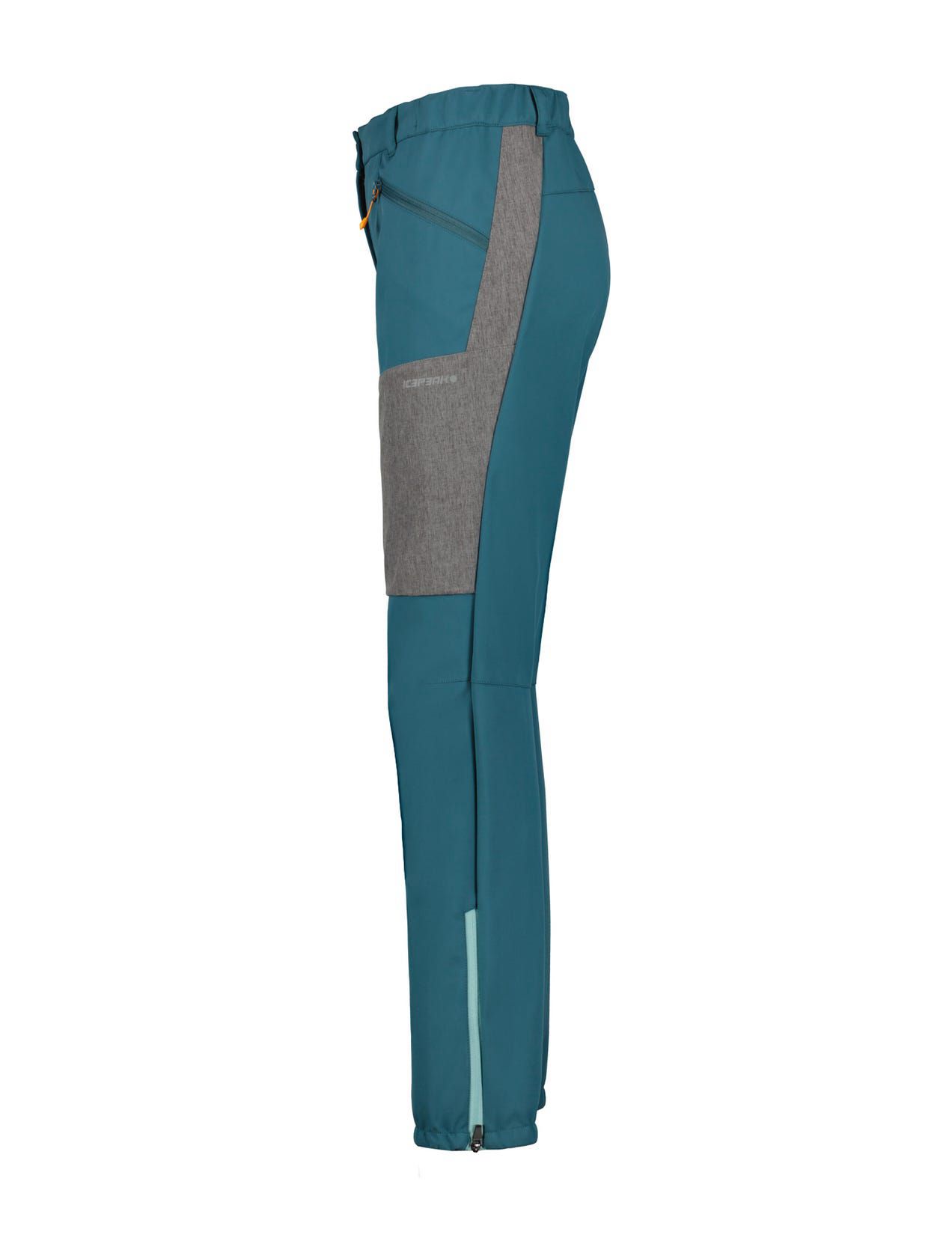 Dark Turquoise Women Icepeak Barstow Softshell Pants | USA-FNQ961857