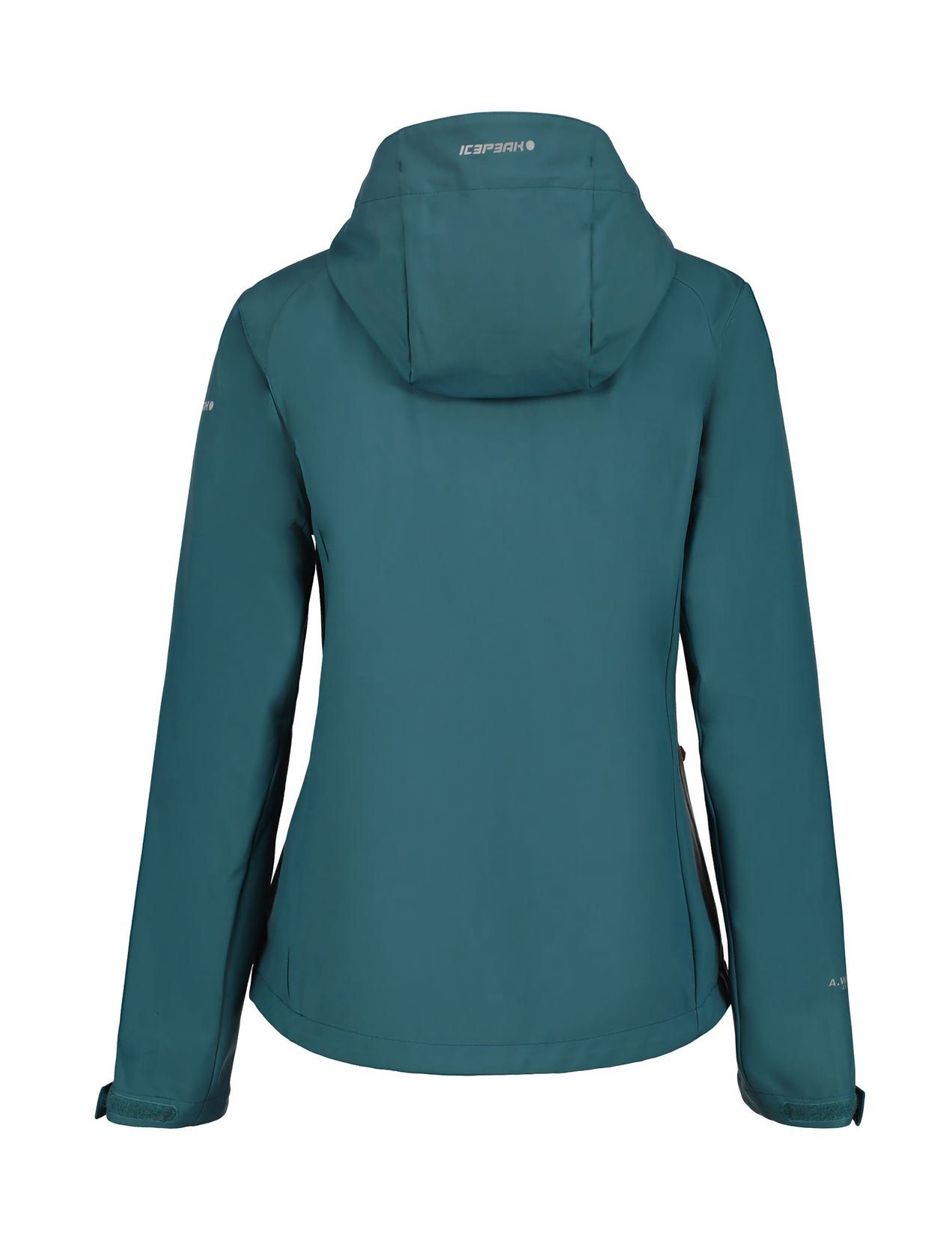 Dark Turquoise / Grey Women Icepeak Burnet Softshell Jacket | USA-SVM318469