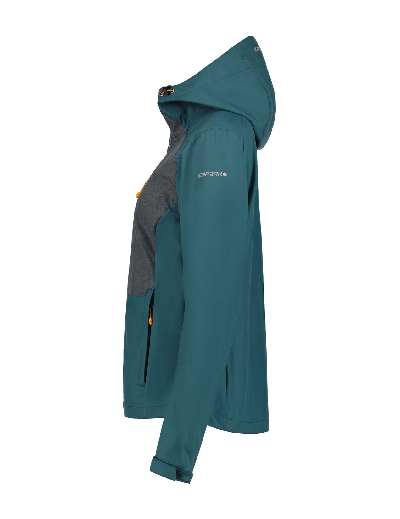 Dark Turquoise / Grey Women Icepeak Burnet Softshell Jacket | USA-SVM318469