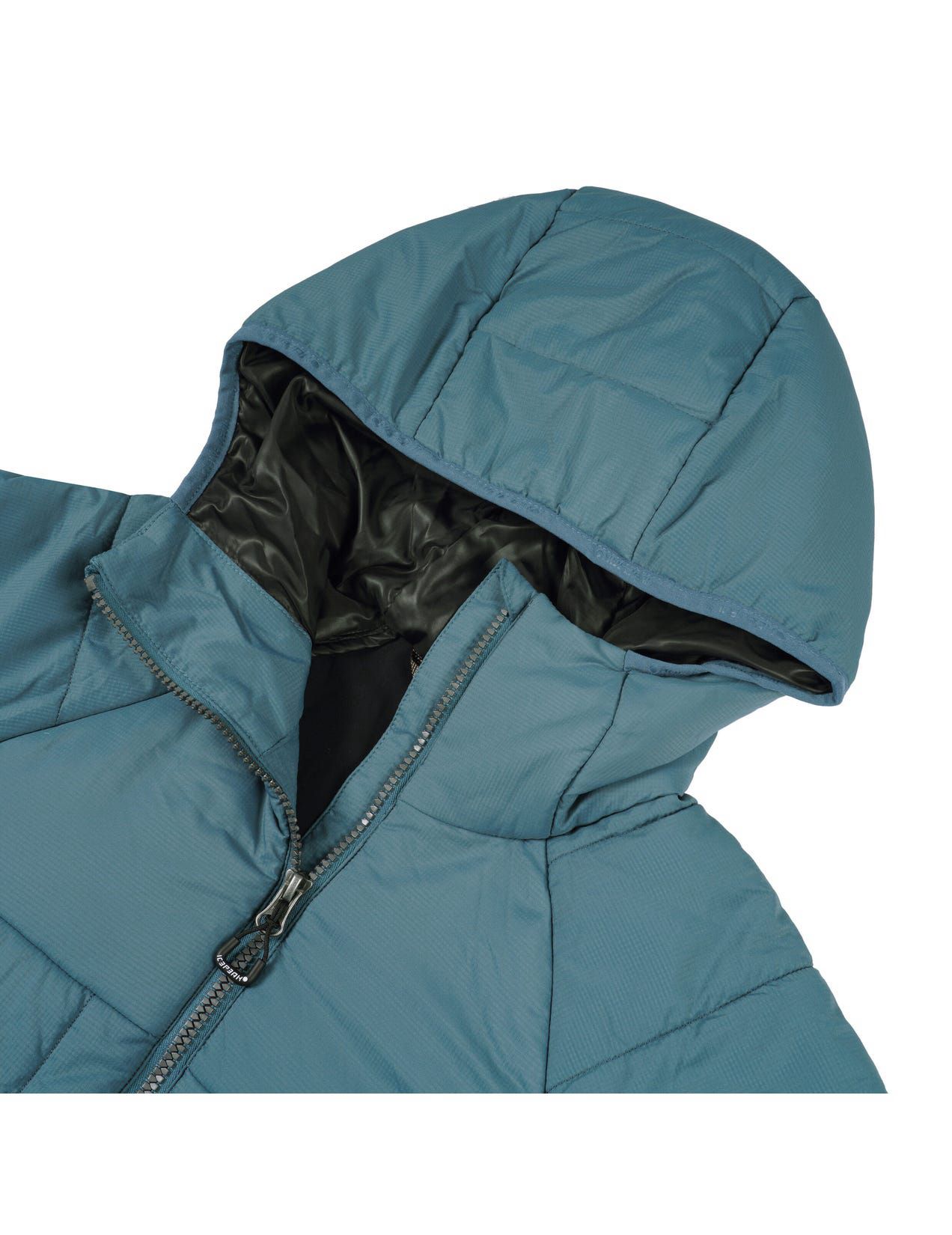 Dark Turquoise / Grey Women Icepeak Dagsporo Winter Jacket | USA-LPW417398