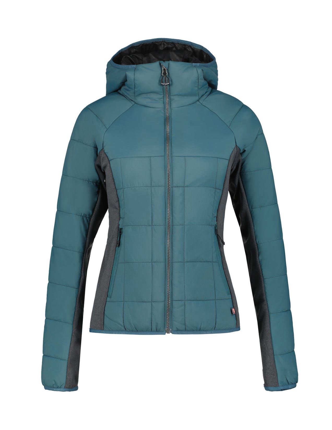 Dark Turquoise / Grey Women Icepeak Dagsporo Winter Jacket | USA-LPW417398