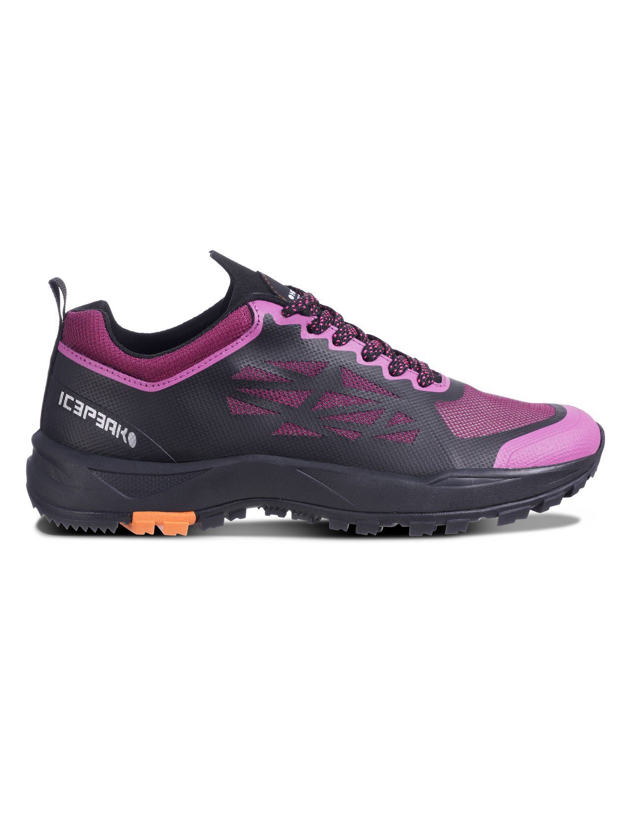 Fuchsia / Black Women Icepeak Andulo Outdoor Hiking Shoes | USA-YTD874629