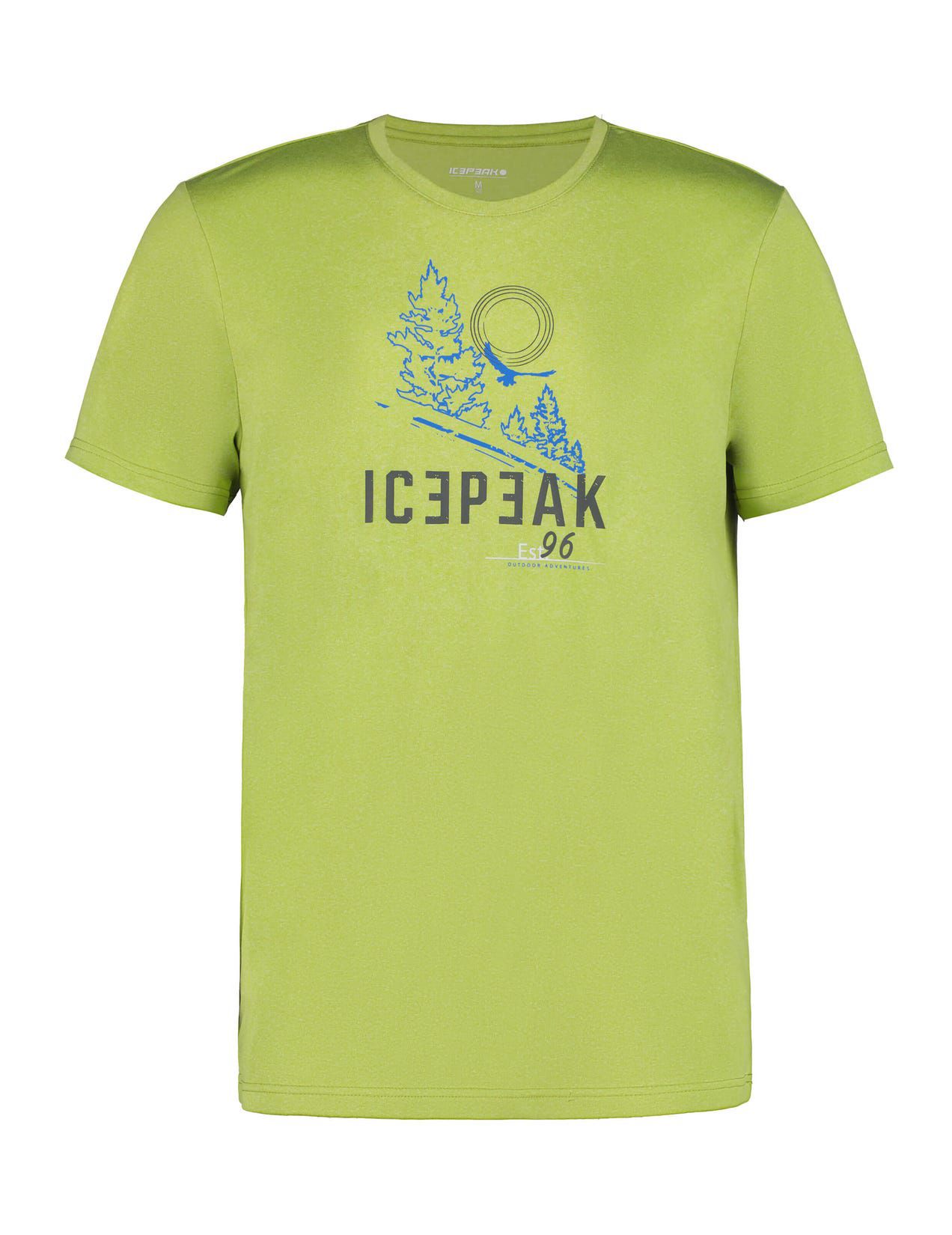 Green Men Icepeak Bearden T-Shirt | USA-KMI251869