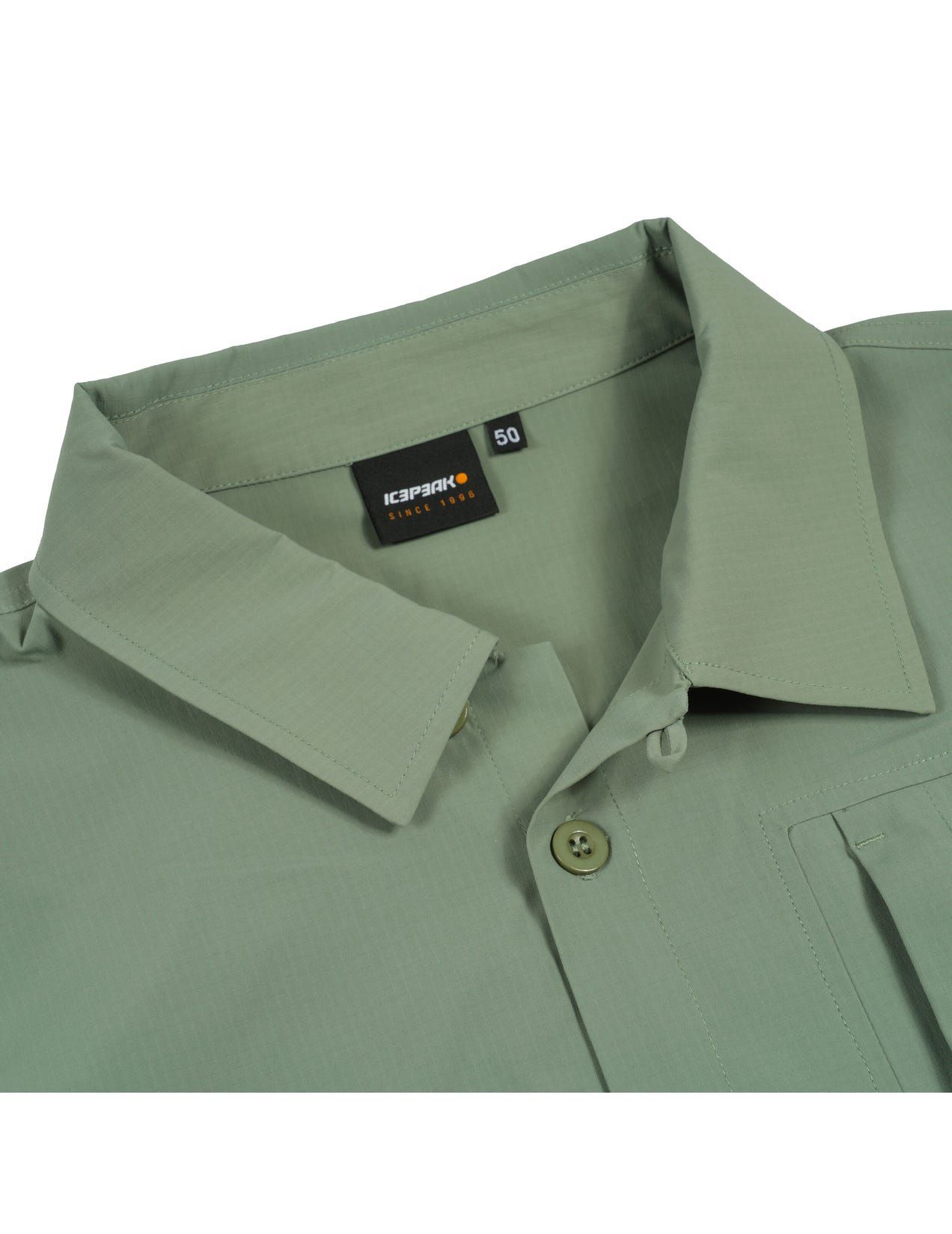 Green Men Icepeak Marlow Shirts | USA-YLT739452