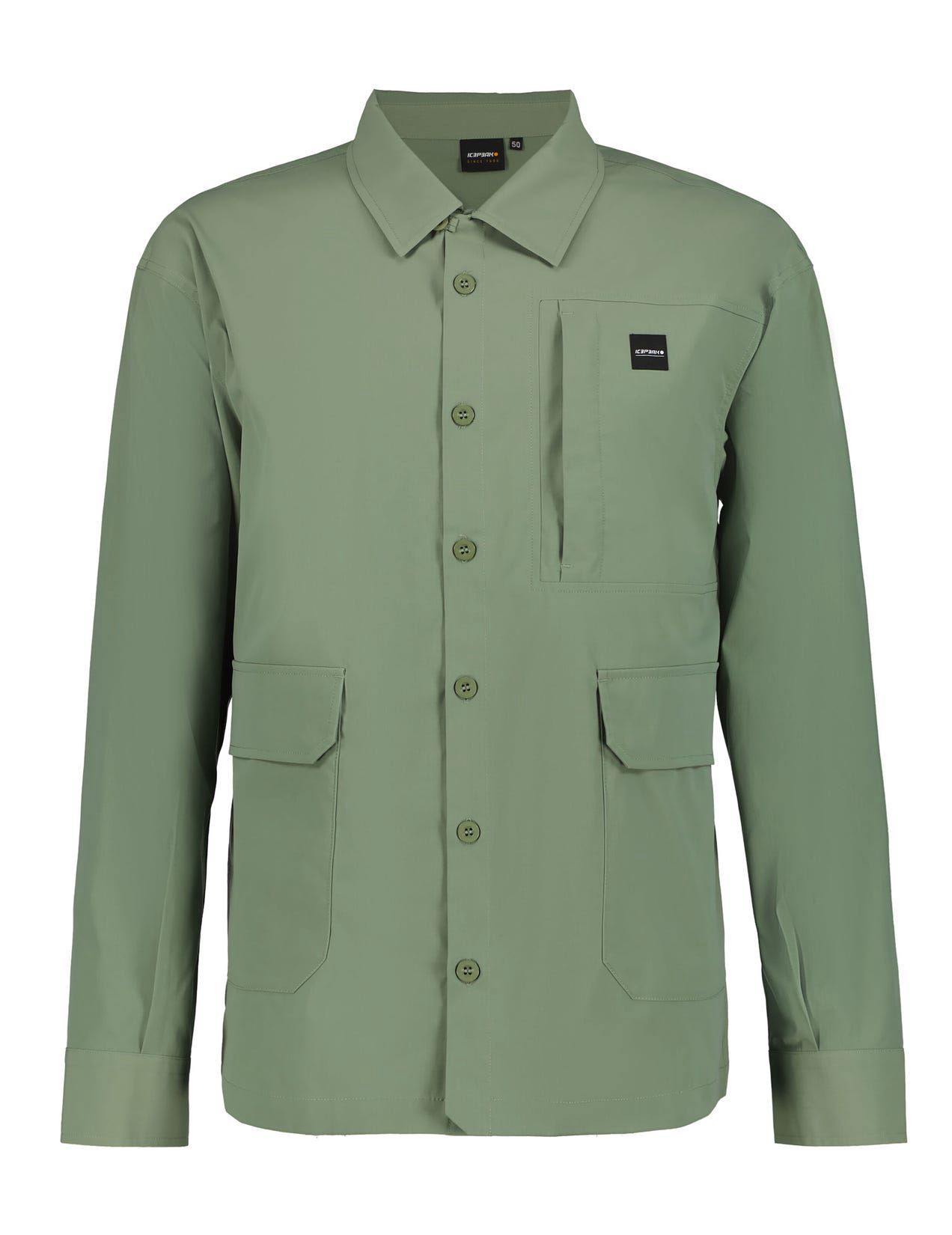 Green Men Icepeak Marlow Shirts | USA-YLT739452