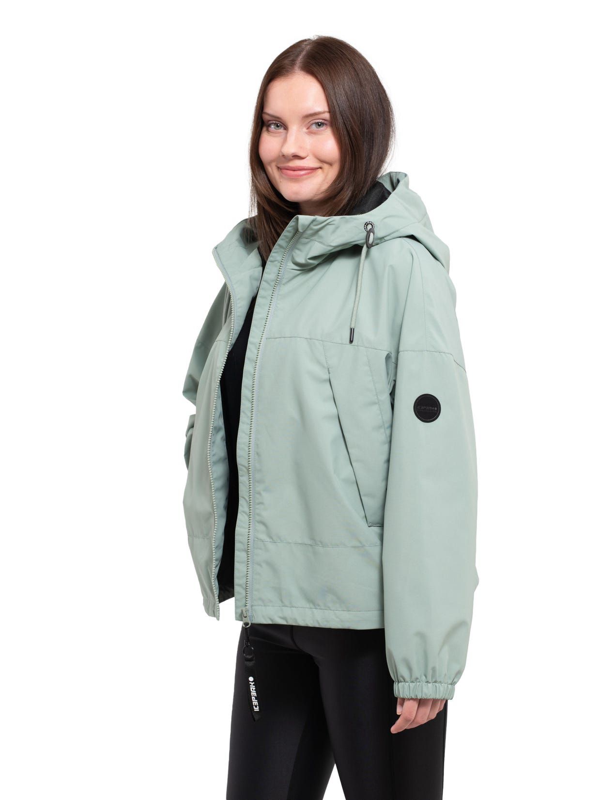 Green Women Icepeak Aalek Jacket | USA-JSN952834