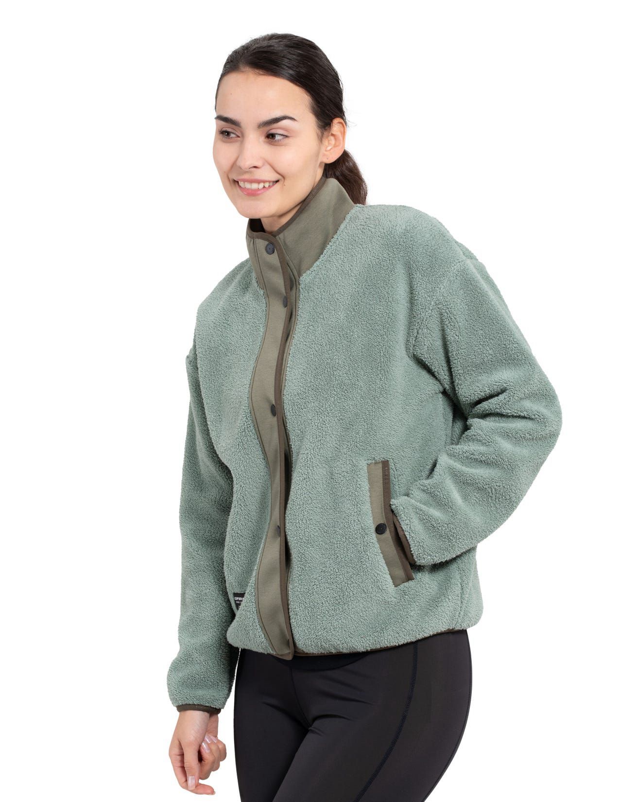 Green Women Icepeak Abbott Midlayer Jacket | USA-FUN308172