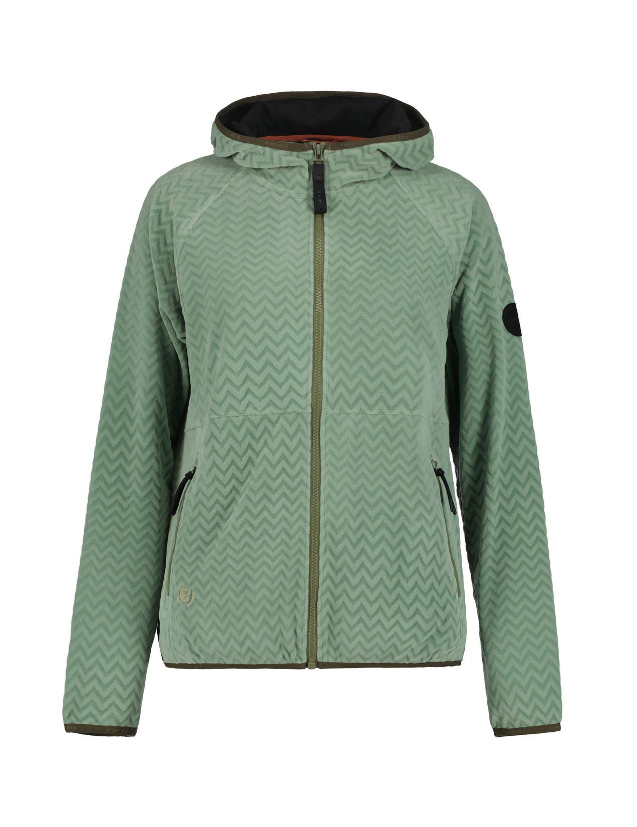 Green Women Icepeak Agran Midlayer Jacket | USA-HWT206785