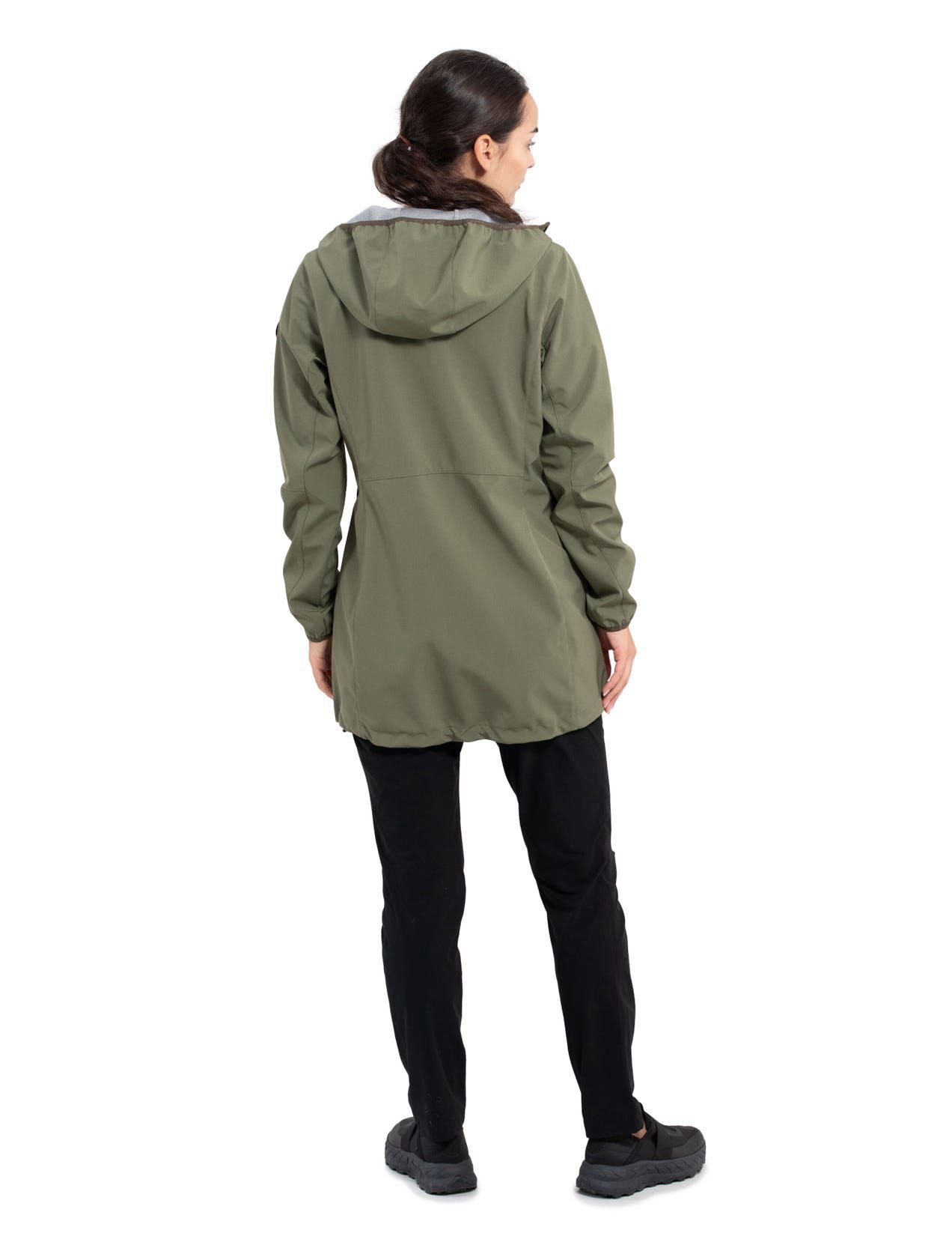 Green Women Icepeak Albany Softshell Jacket | USA-QKO983754