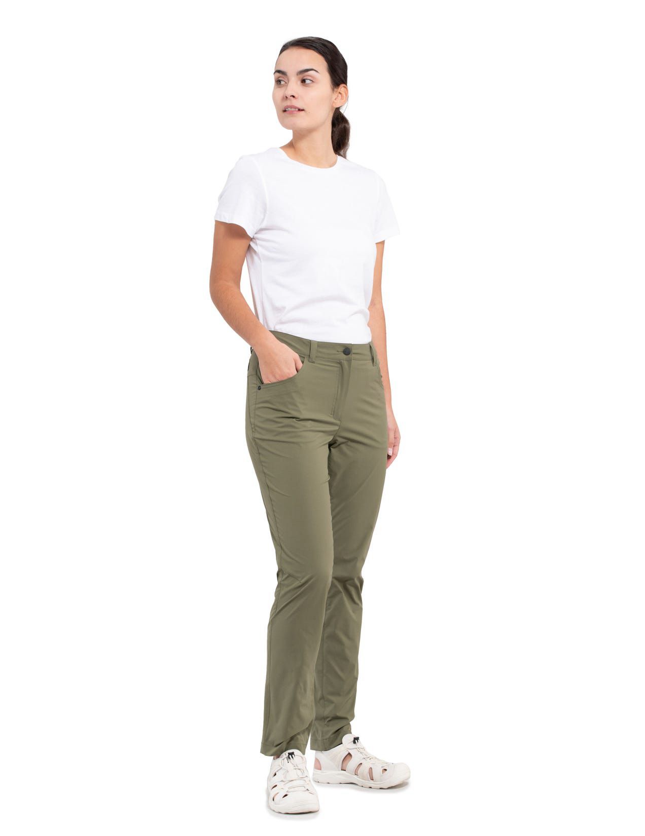 Green Women Icepeak Ashmore Pants | USA-BUP675391