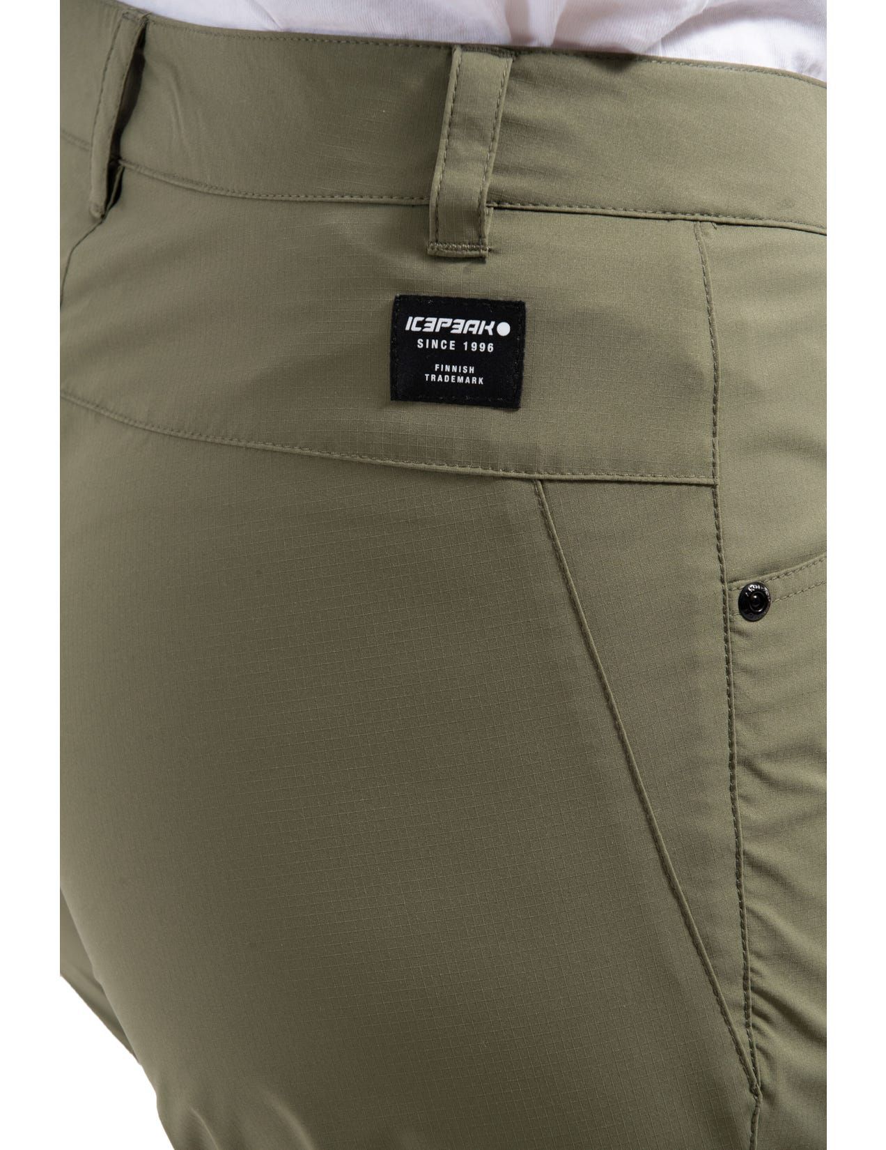 Green Women Icepeak Attica Outdoor Capri Pants | USA-ALX194057