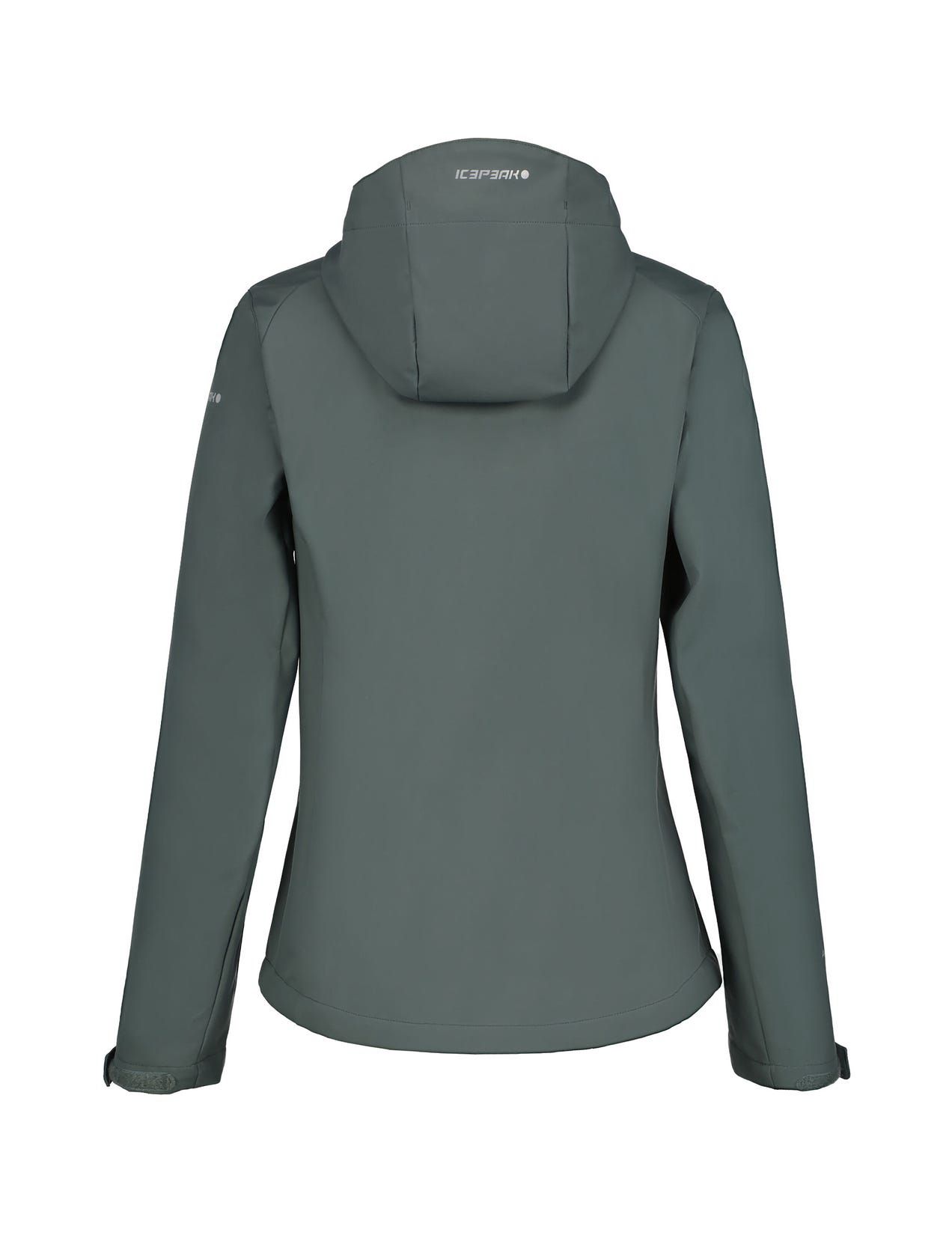 Green Women Icepeak Burnet Softshell Jacket | USA-VMU915342