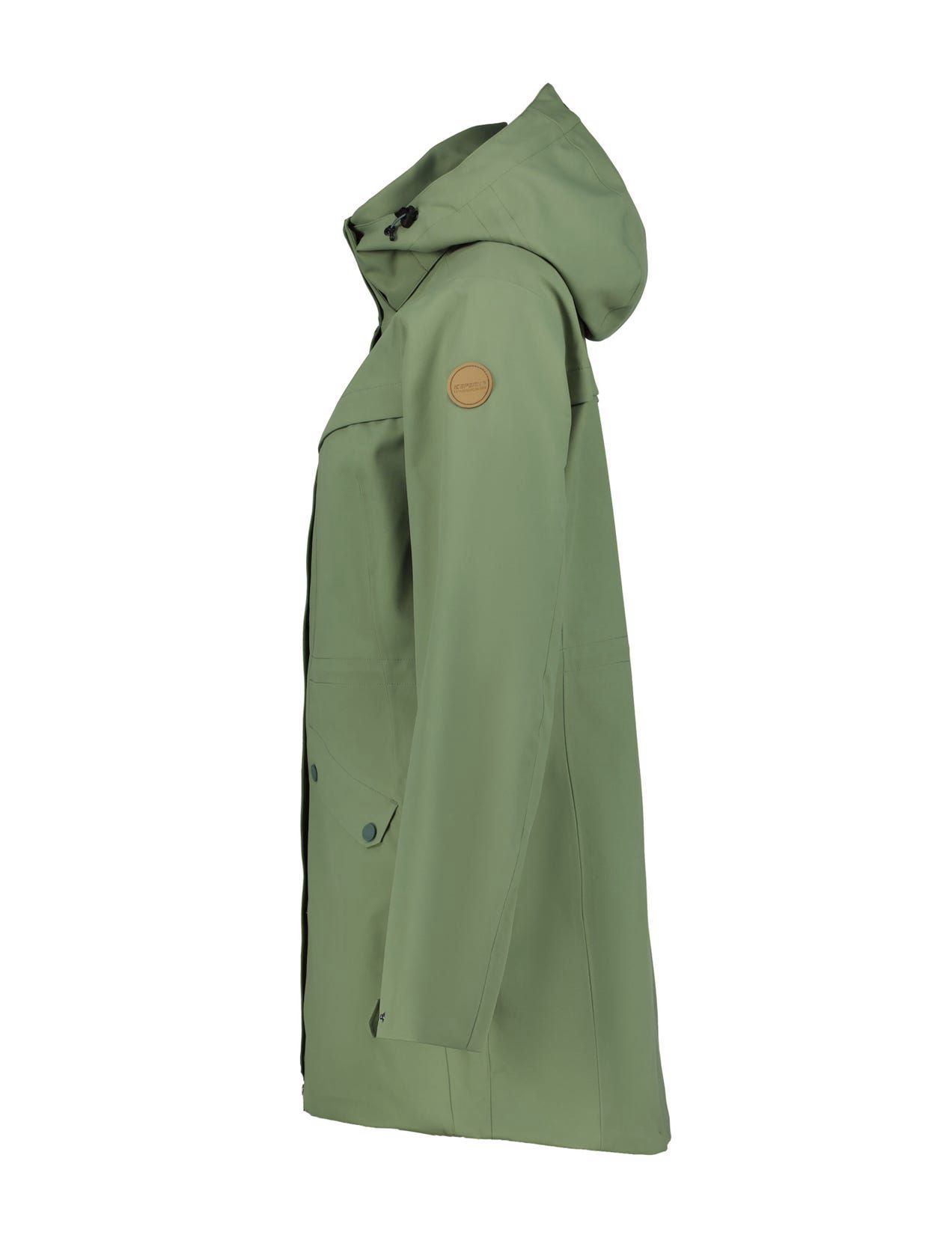 Green Women Icepeak Moore Jacket | USA-VYA087164