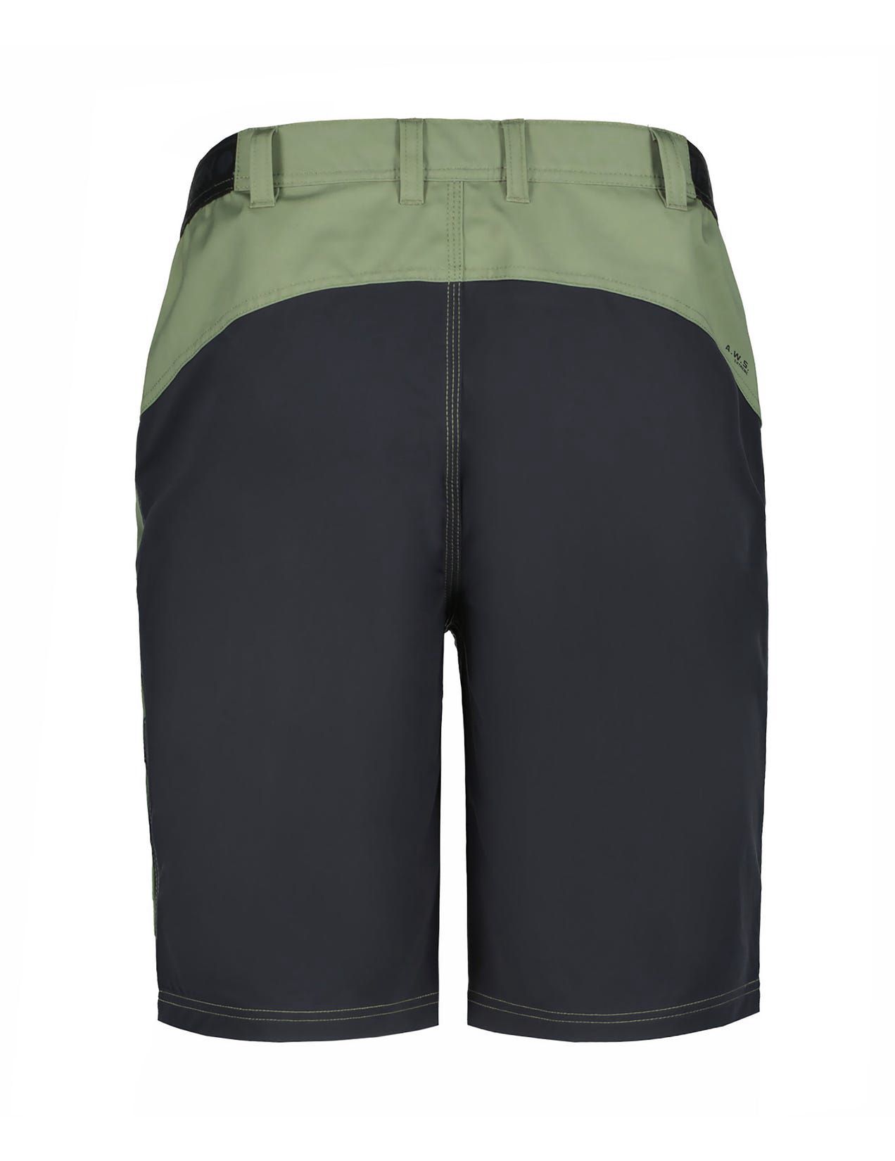 Green / Black Men Icepeak Mackville Shorts | USA-JIB217046