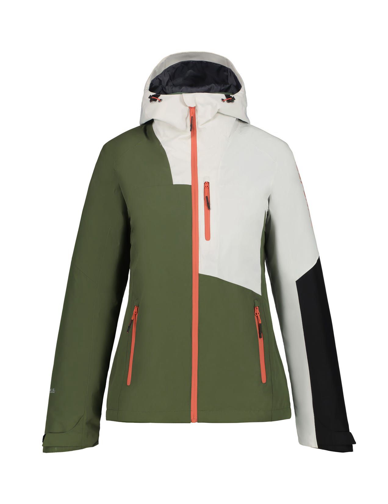 Green / White Women Icepeak Pasadena 3-in-1 Jacket | USA-FOV907836