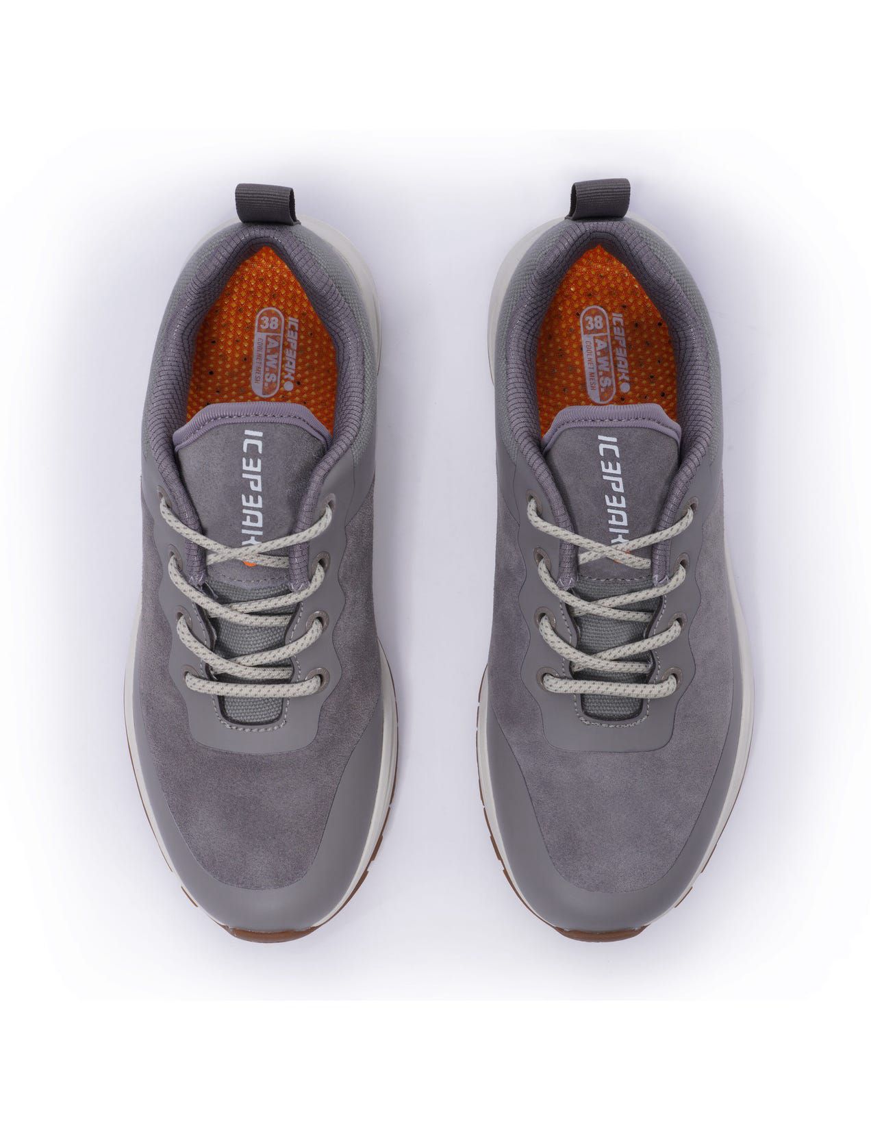 Grey Women Icepeak Abert Sneakers | USA-CZP387564