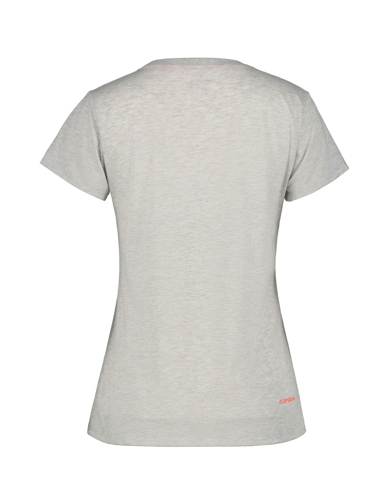 Grey Women Icepeak Belcher Relaxed T-Shirt | USA-GVN621749