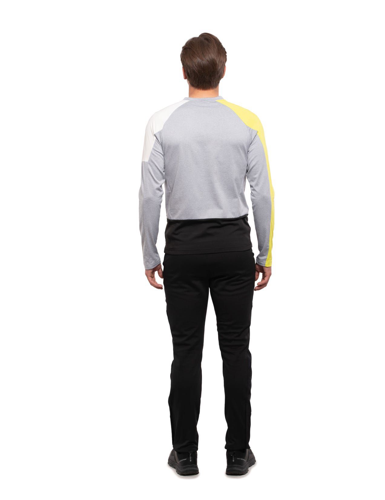 Grey / Black / Yellow Men Icepeak Duncan Shirts | USA-OEC580461