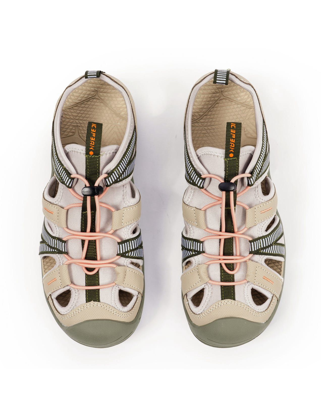 Khaki Women Icepeak Aksu Sandals | USA-CUF539724