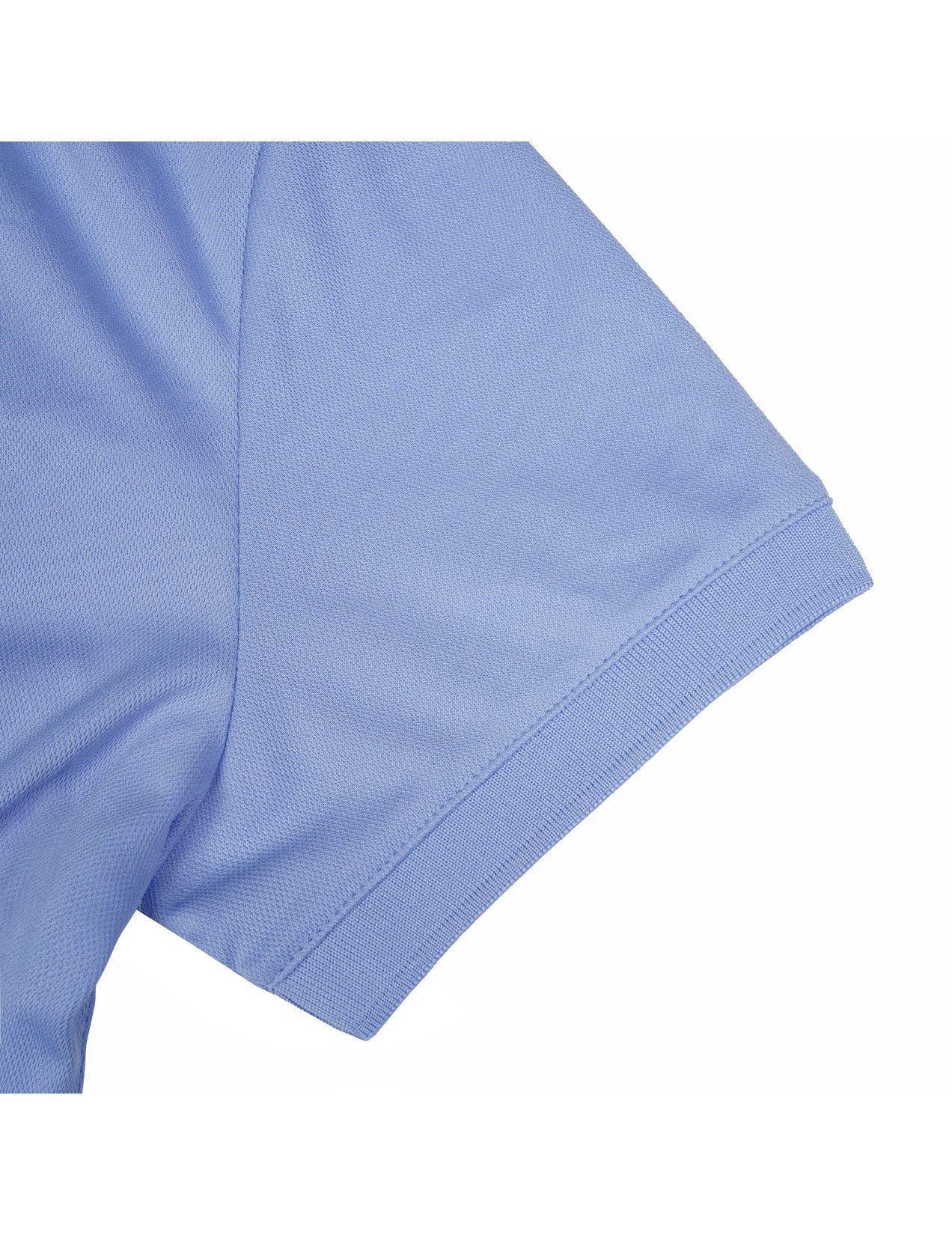 Light Blue Women Icepeak Bayard Sporty Short-sleeved Polo Shirt | USA-NMJ453196