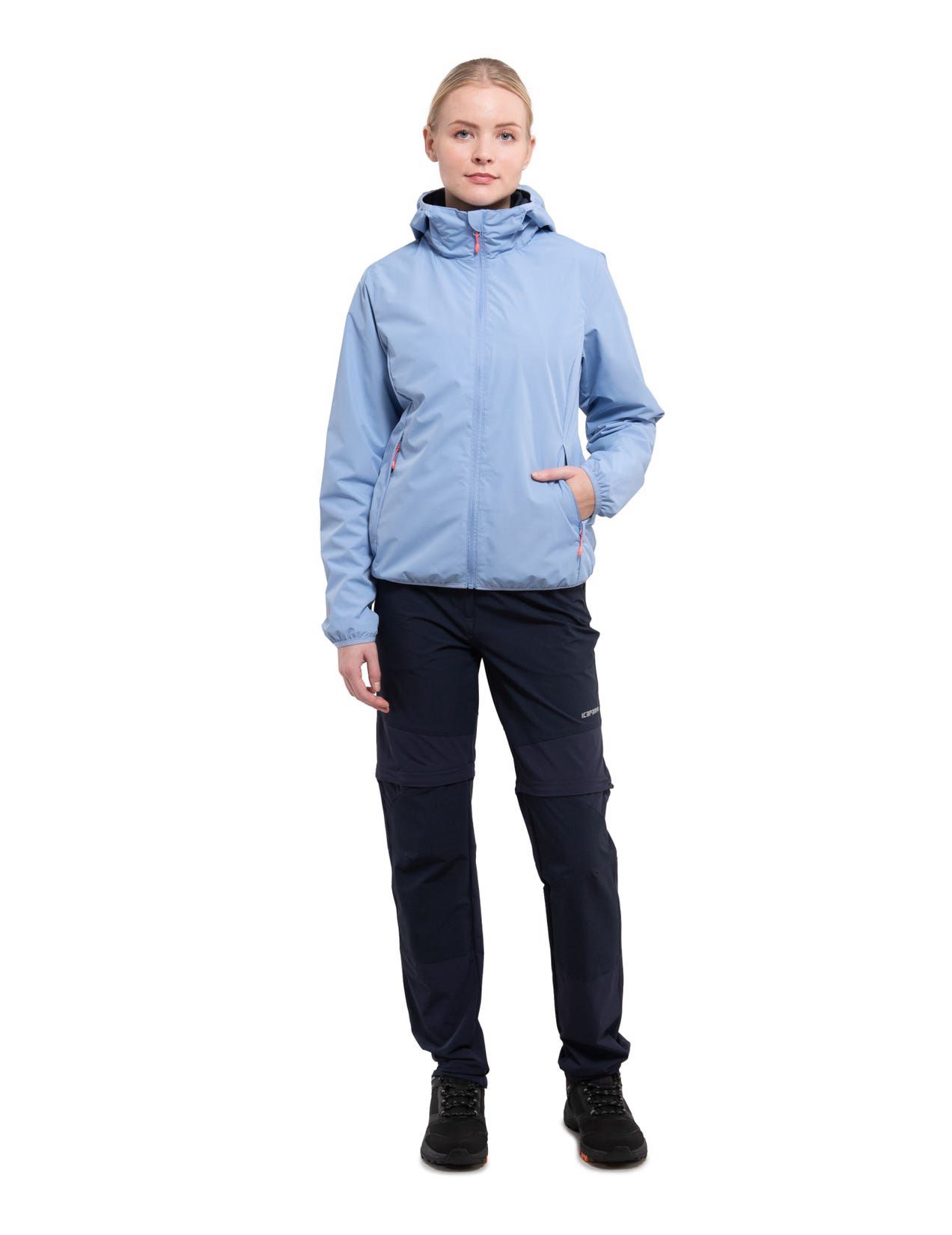 Light Blue Women Icepeak Britton Jacket | USA-SBH345178