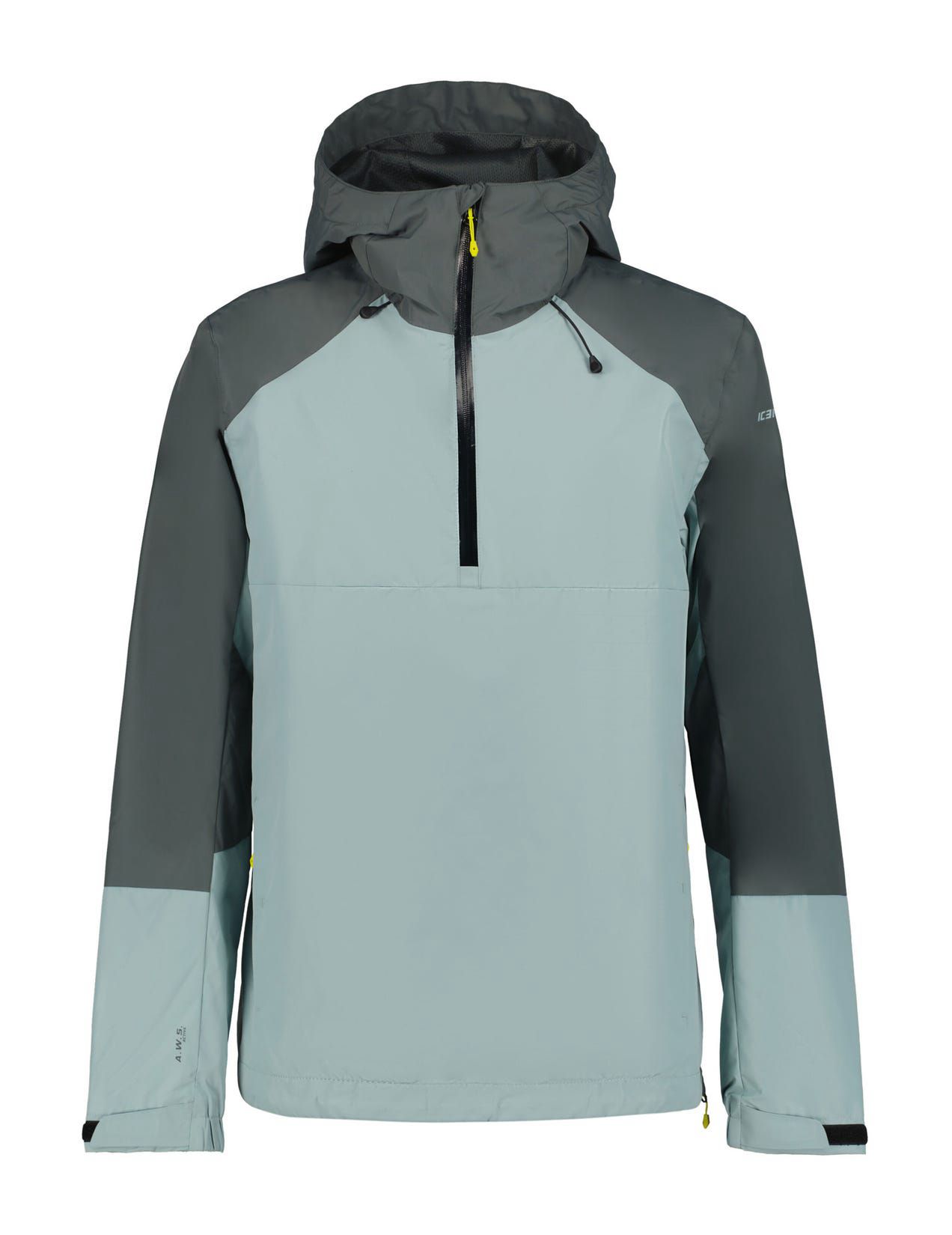 Light Blue / Grey Men Icepeak Binford Anorak Jacket | USA-JSH687510