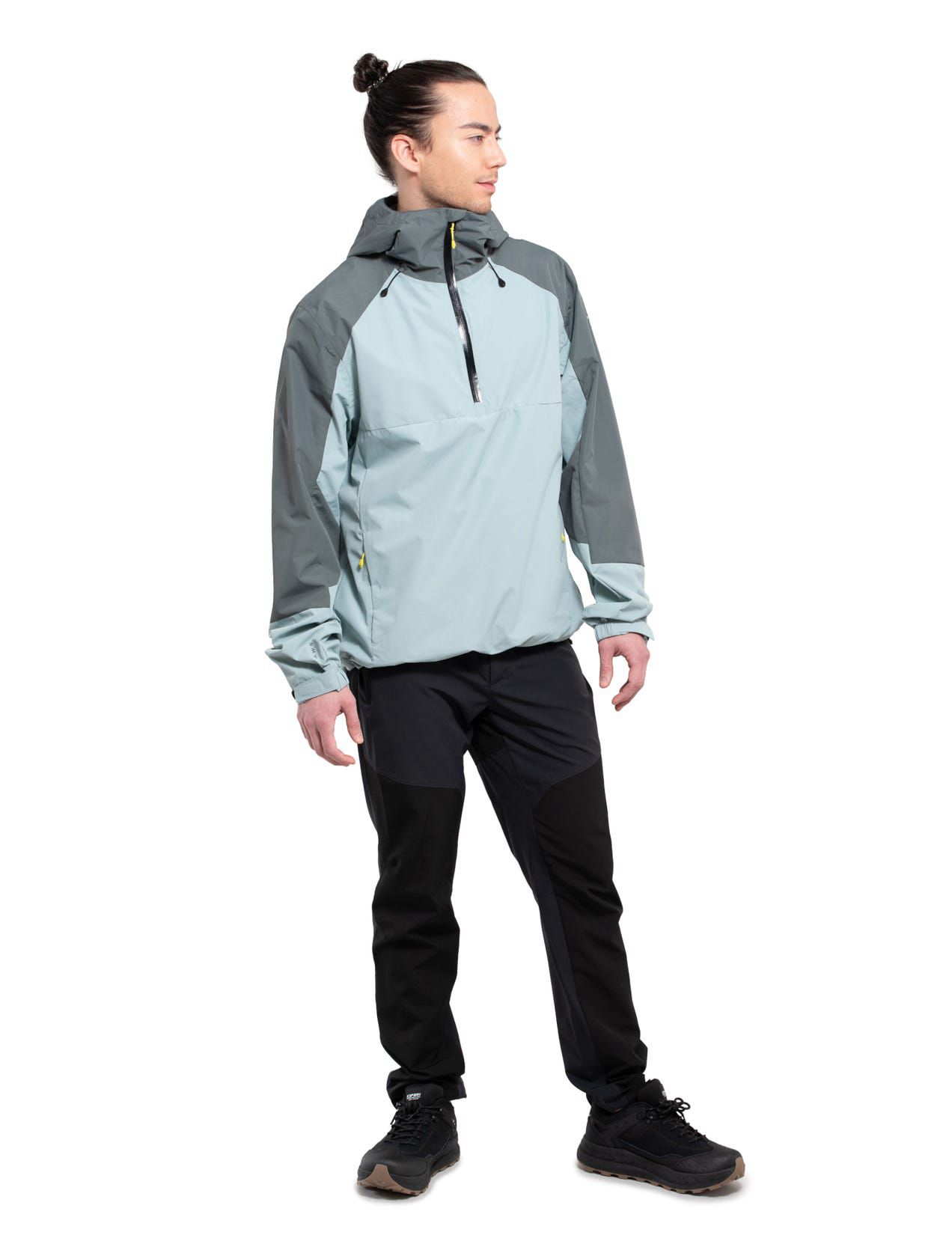 Light Blue / Grey Men Icepeak Binford Anorak Jacket | USA-JSH687510