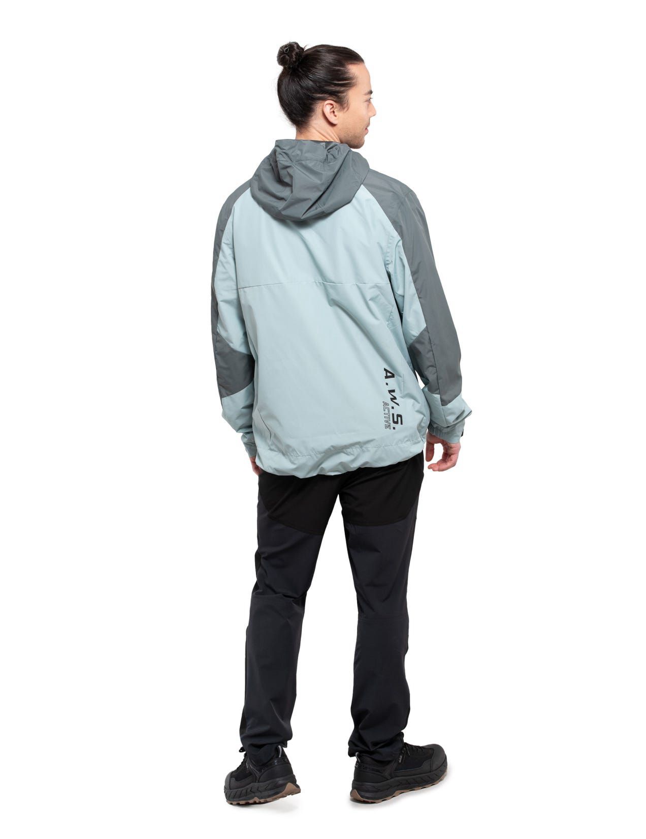 Light Blue / Grey Men Icepeak Binford Anorak Jacket | USA-JSH687510