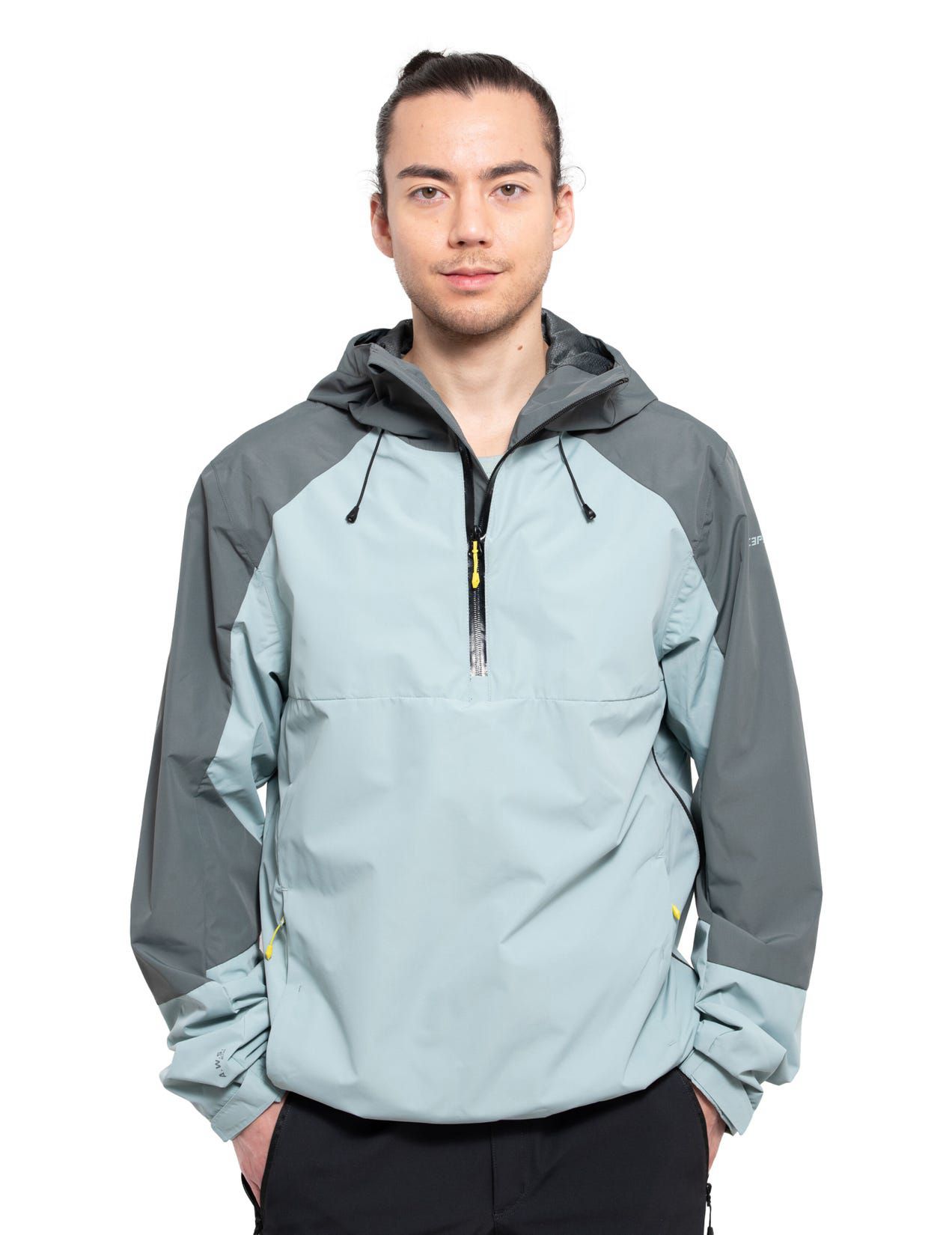 Light Blue / Grey Men Icepeak Binford Anorak Jacket | USA-JSH687510