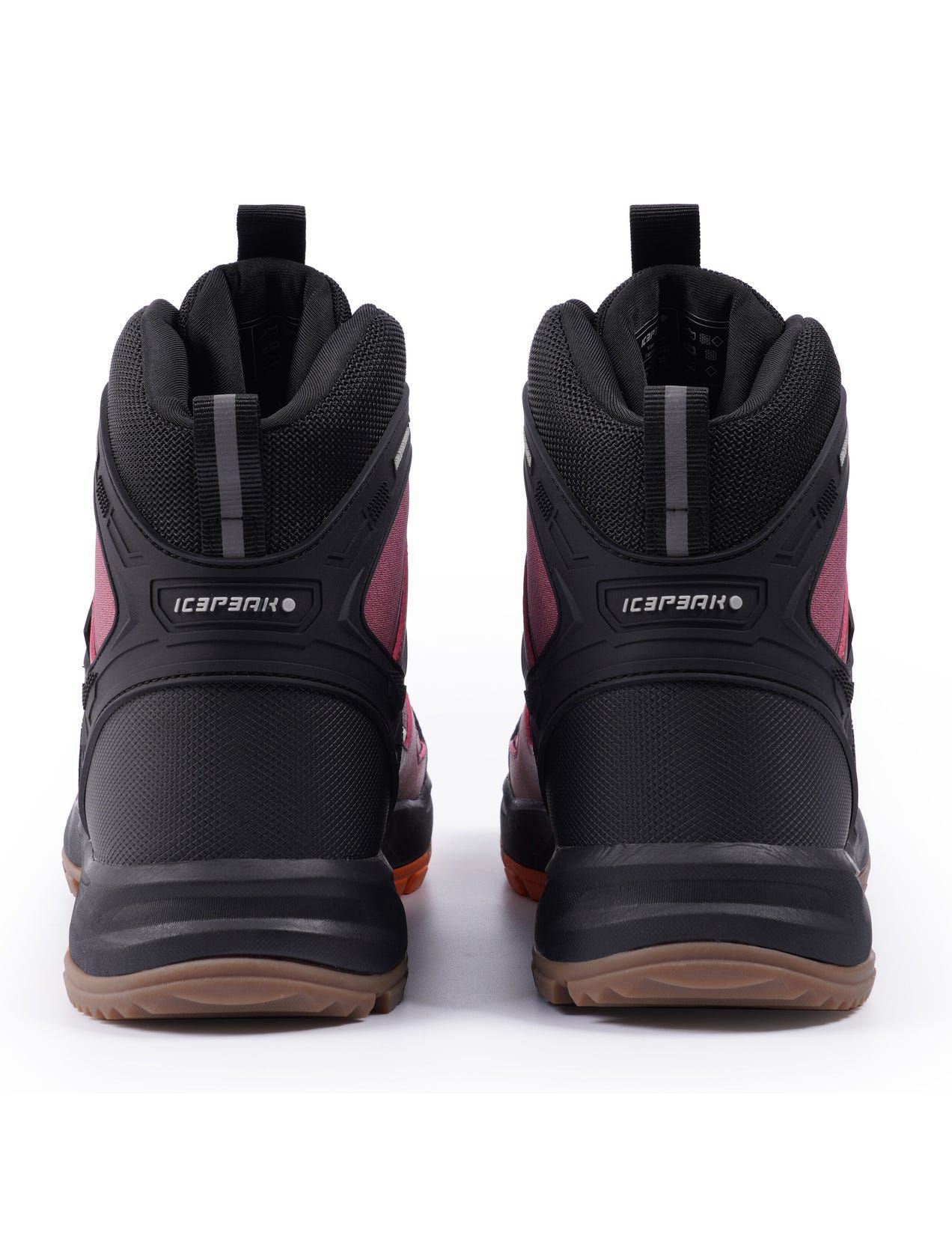 Light Burgundy / Black Women Icepeak Agadir2 Outdoor Hiking Boots | USA-YPH809512