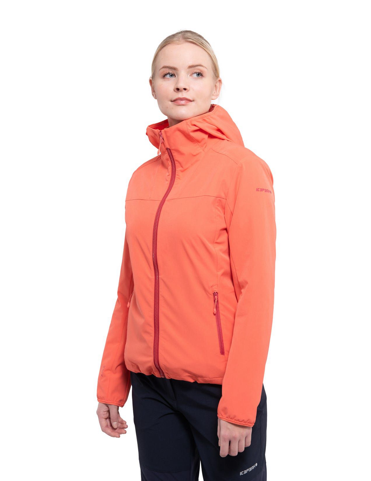 Light Coral Women Icepeak Barletta Jacket | USA-KGY156372