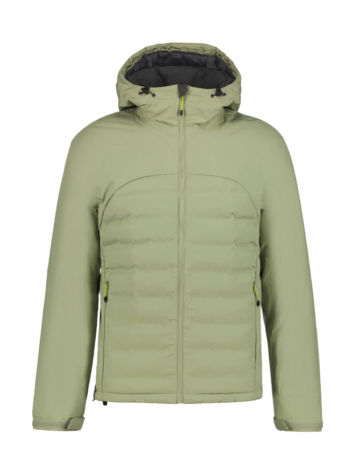 Light Green Men Icepeak Barwick Wadded Winter Jacket | USA-BCR097614