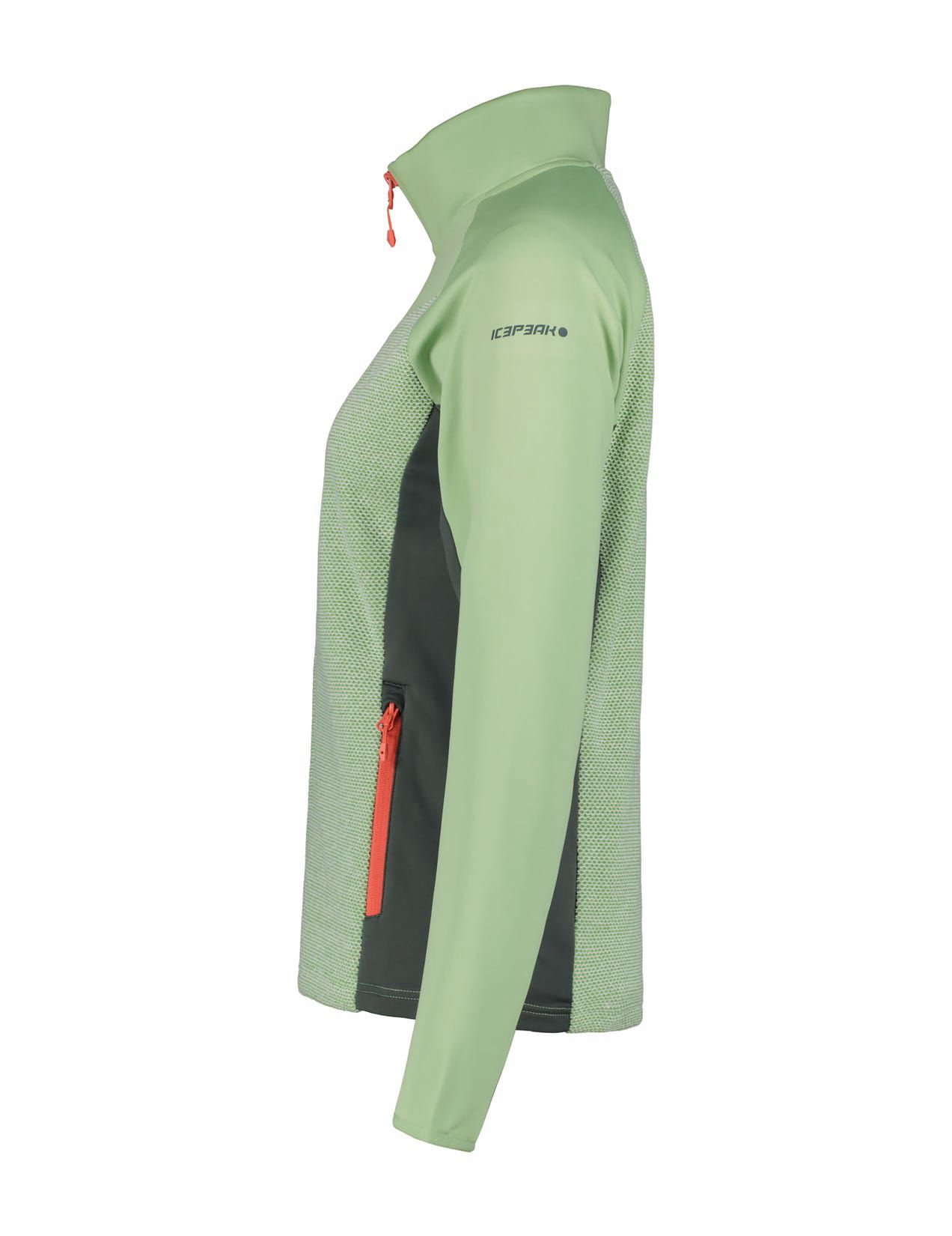 Light Green Women Icepeak Ballwin Midlayer Jacket | USA-QVM052316