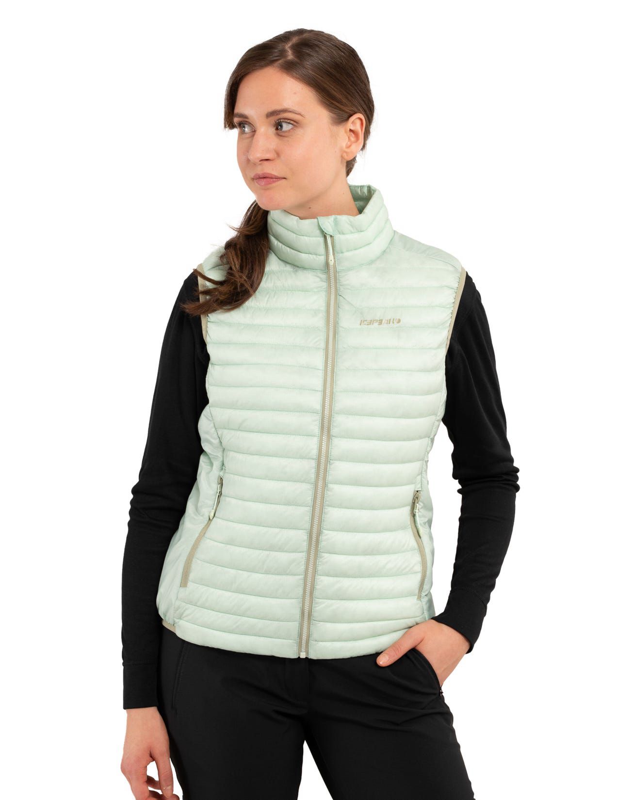 Light Green Women Icepeak Banner Vest | USA-HEQ498016