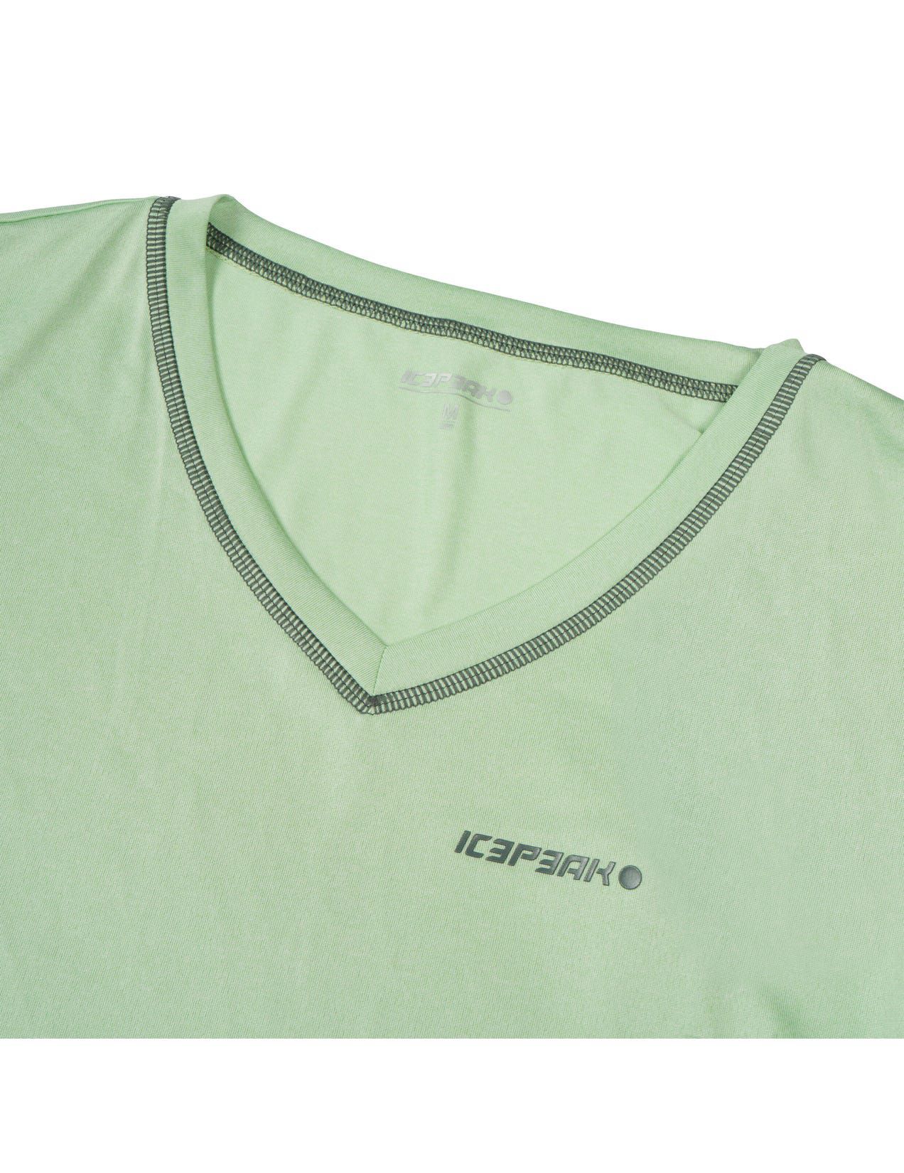 Light Green Women Icepeak Beasley T-Shirt | USA-ZJQ197563