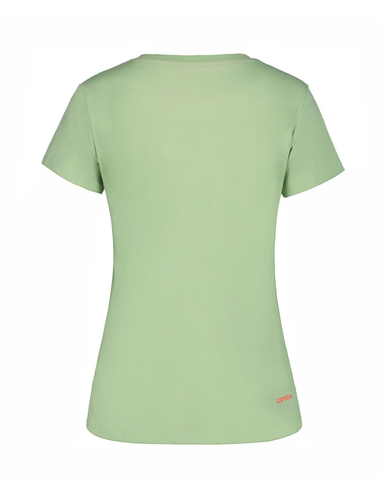 Light Green Women Icepeak Belcher Relaxed T-Shirt | USA-QTK640589