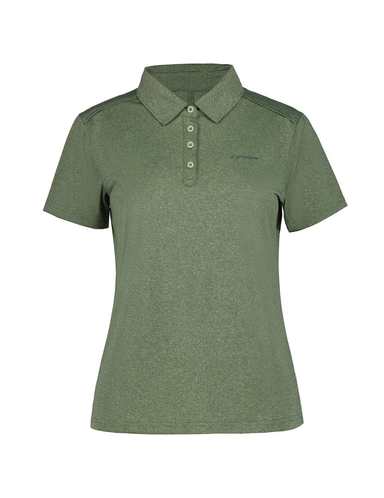 Light Green Women Icepeak Browning Polo Shirt | USA-VKX163478