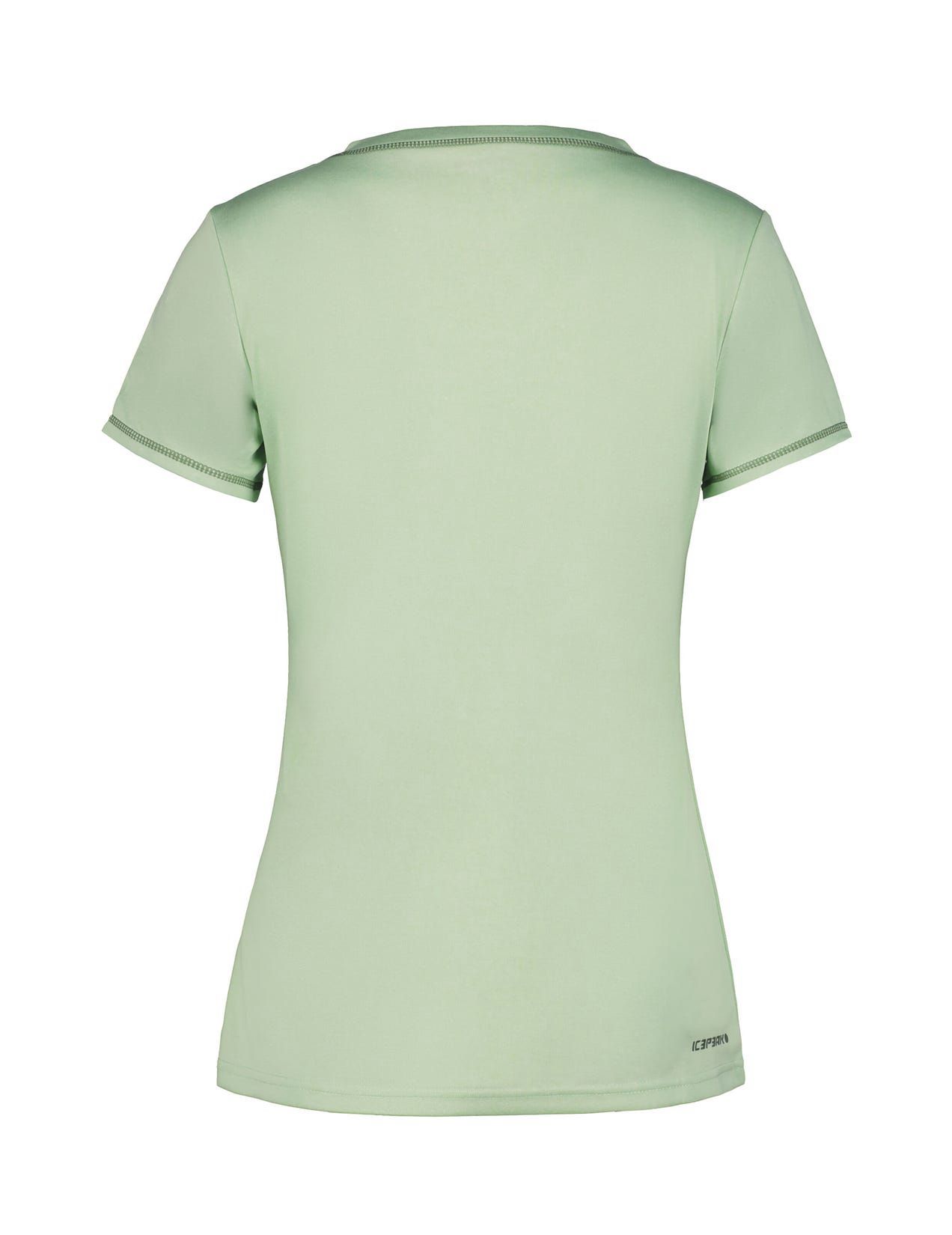 Light Green Women Icepeak Burnham T-Shirt | USA-OIM928075