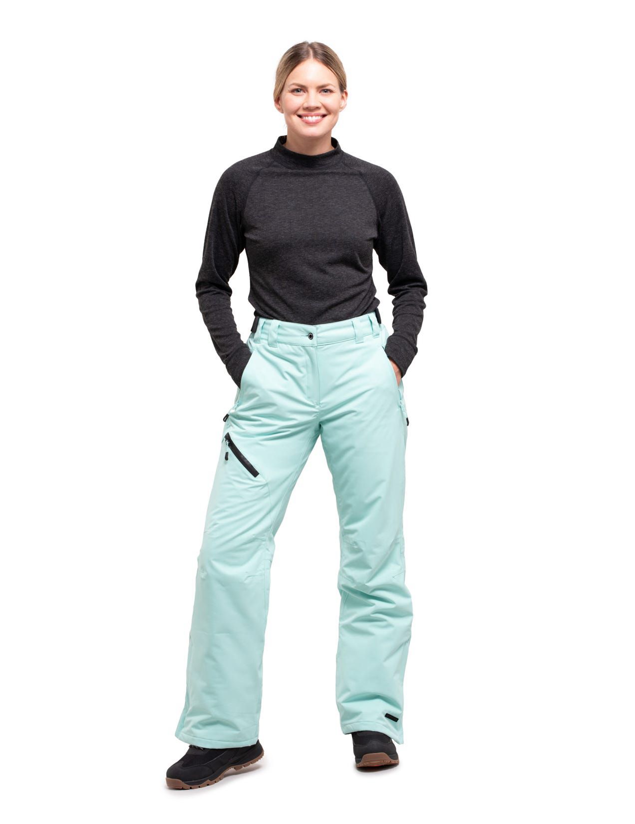 Light Green Women Icepeak Curlew Ski Pants | USA-NGI965473