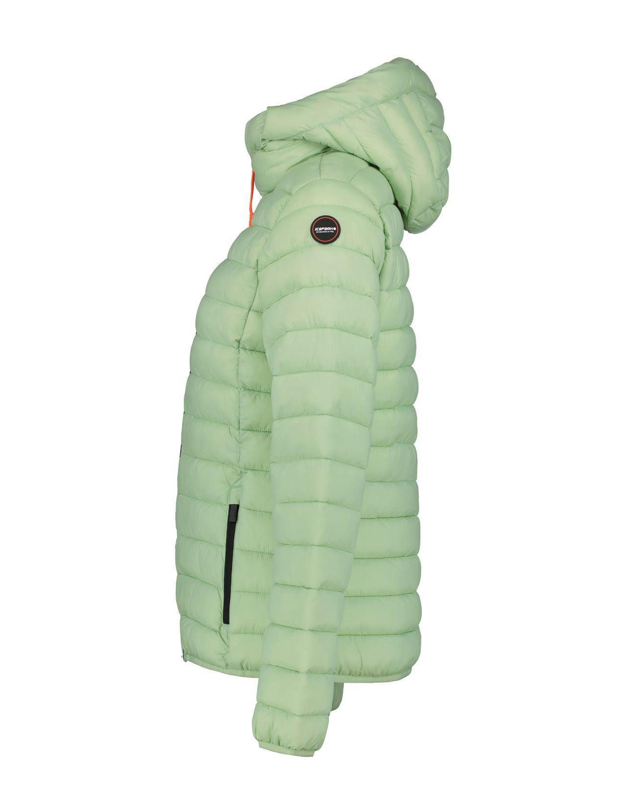 Light Green Women Icepeak Poplar Light Padded Winter Jacket | USA-KVP912873