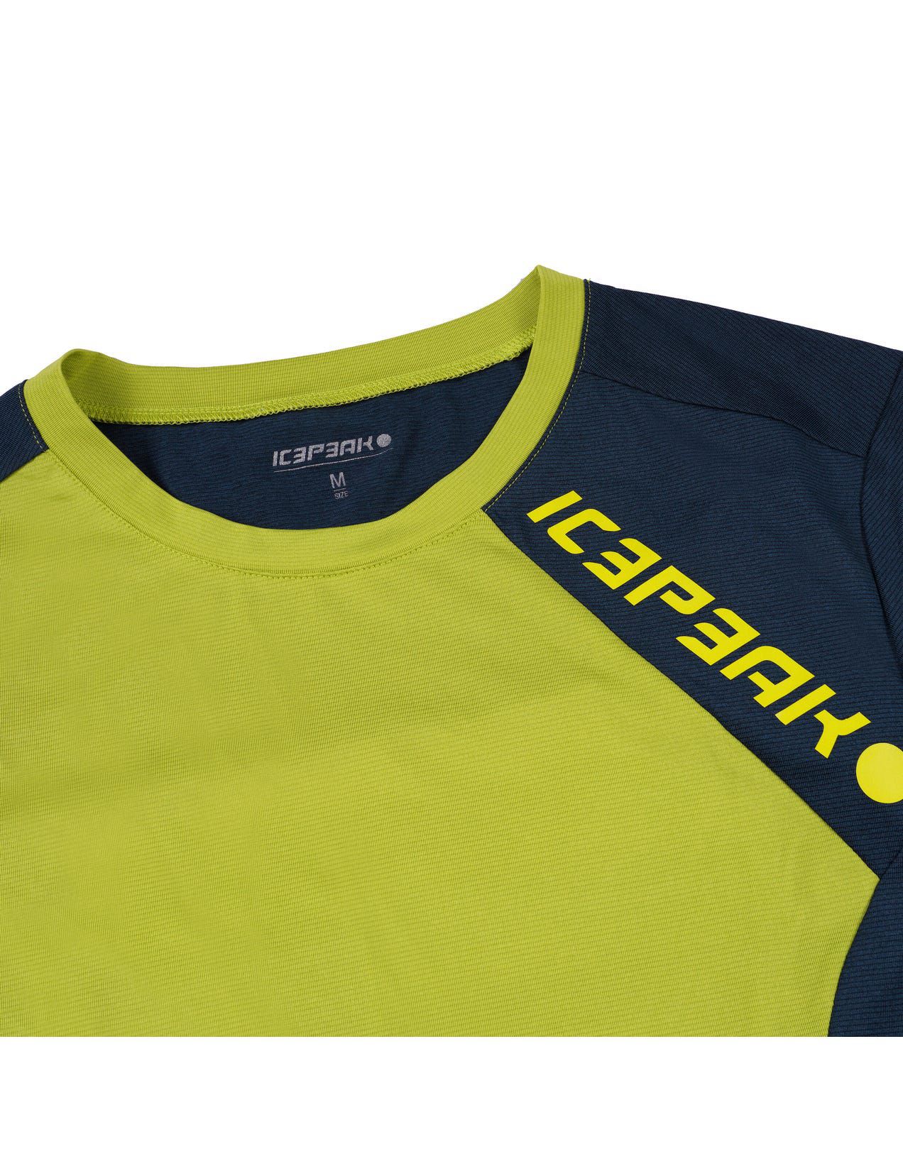 Light Green / Navy Women Icepeak Demmer T-Shirt | USA-AER523671