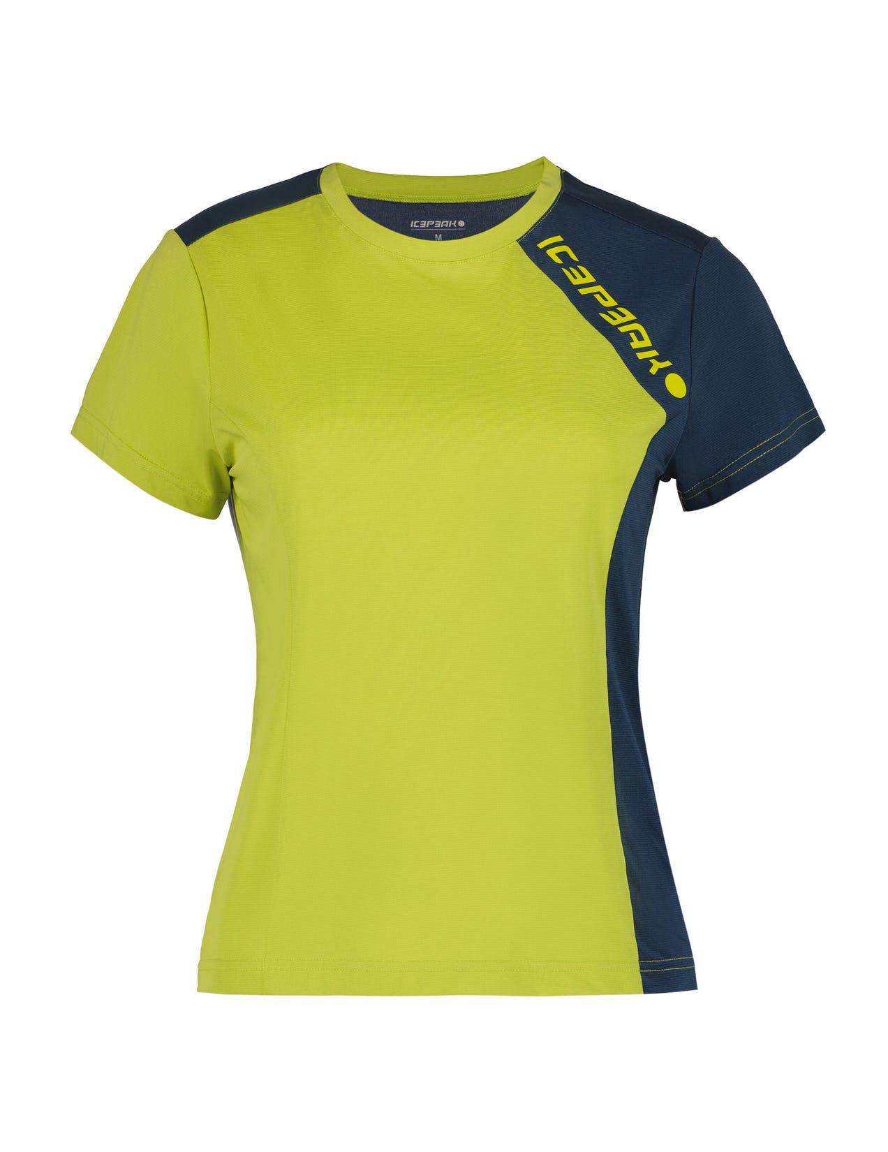 Light Green / Navy Women Icepeak Demmer T-Shirt | USA-AER523671