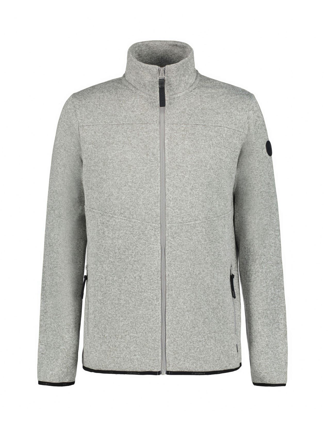 Light Grey Men Icepeak Agen Midlayer Jacket | USA-ZSB625813