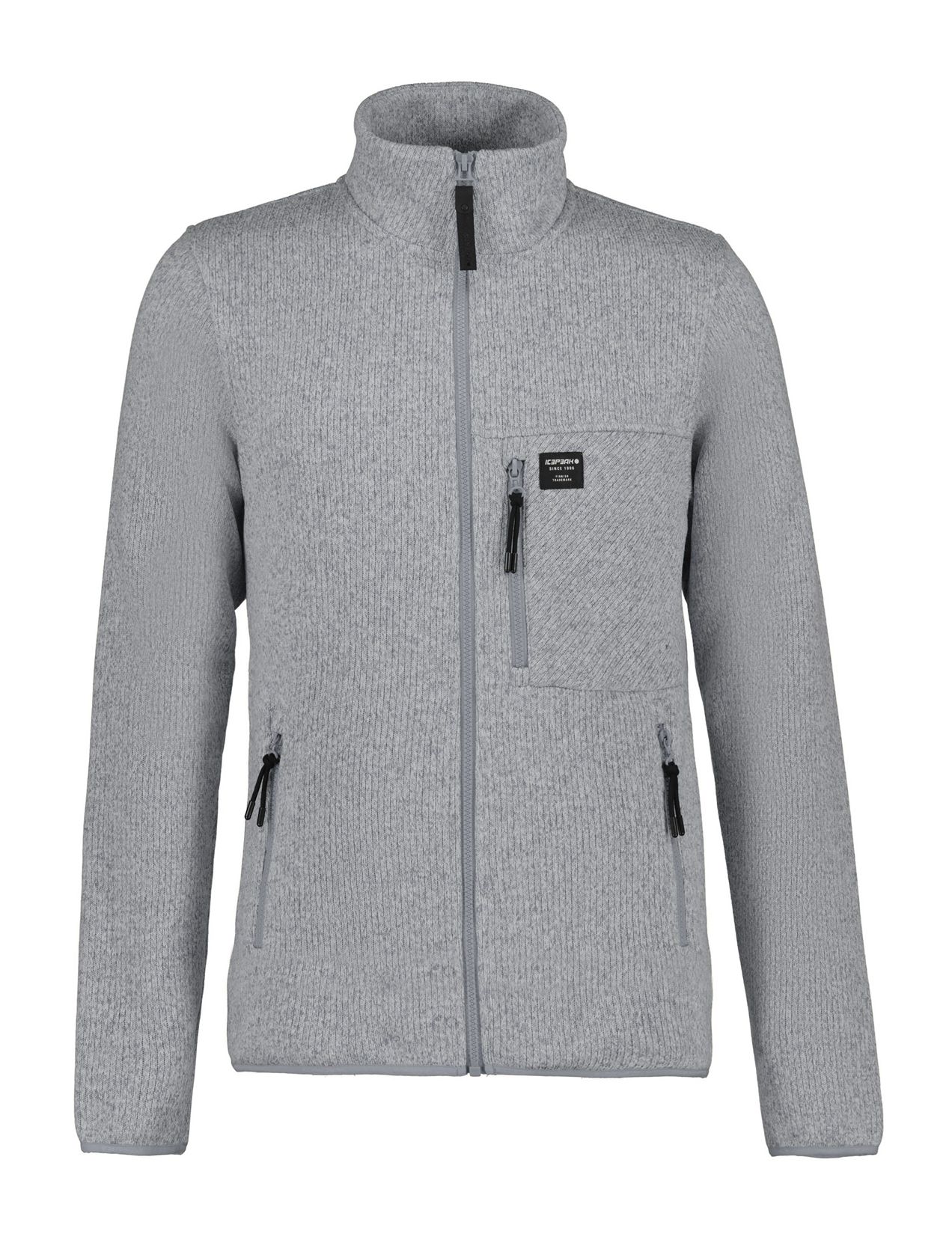 Light Grey Men Icepeak Alfeld Midlayer Jacket | USA-WQI924375